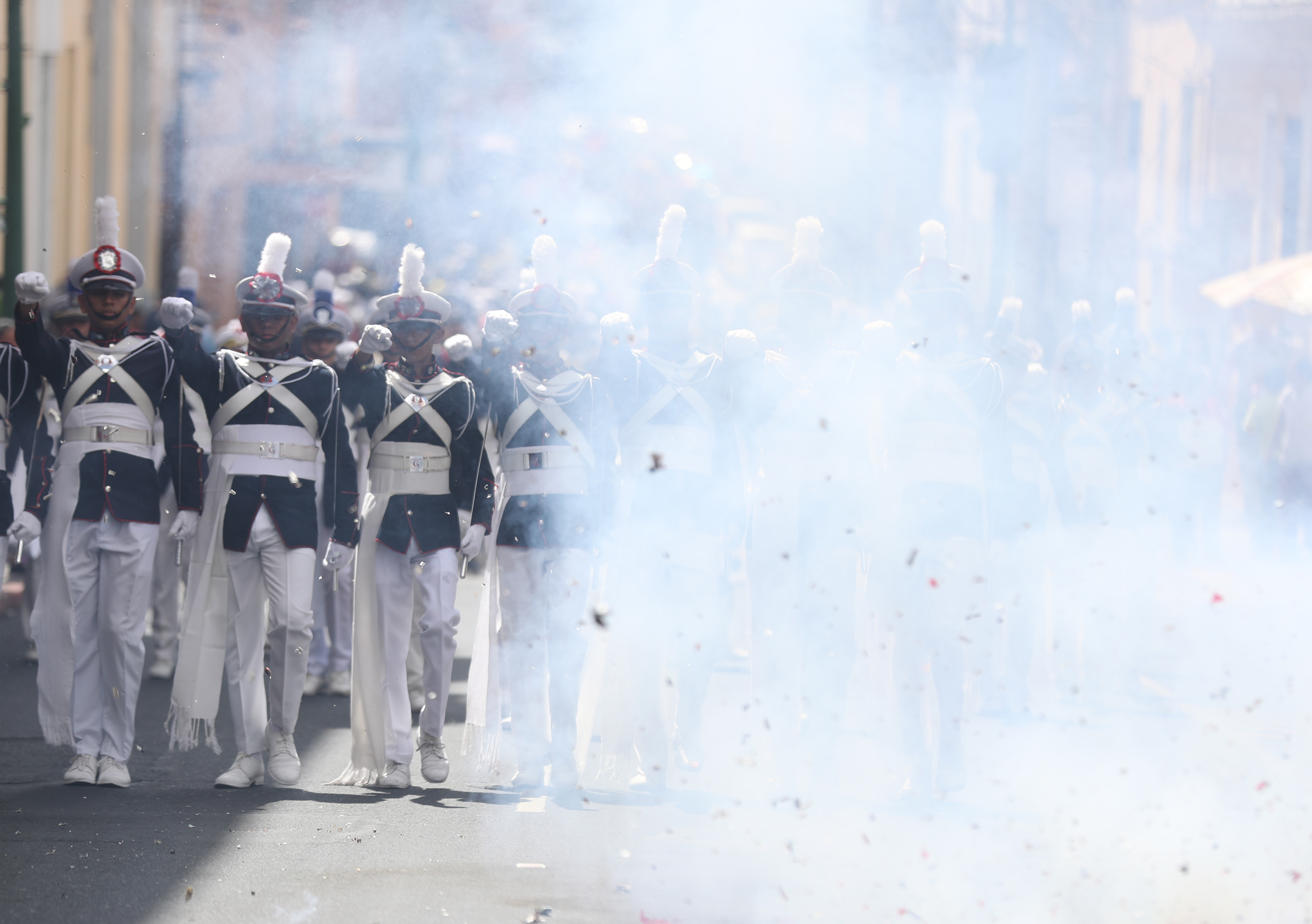 Este domingo se realizó el desfile del Liceo Mercantil