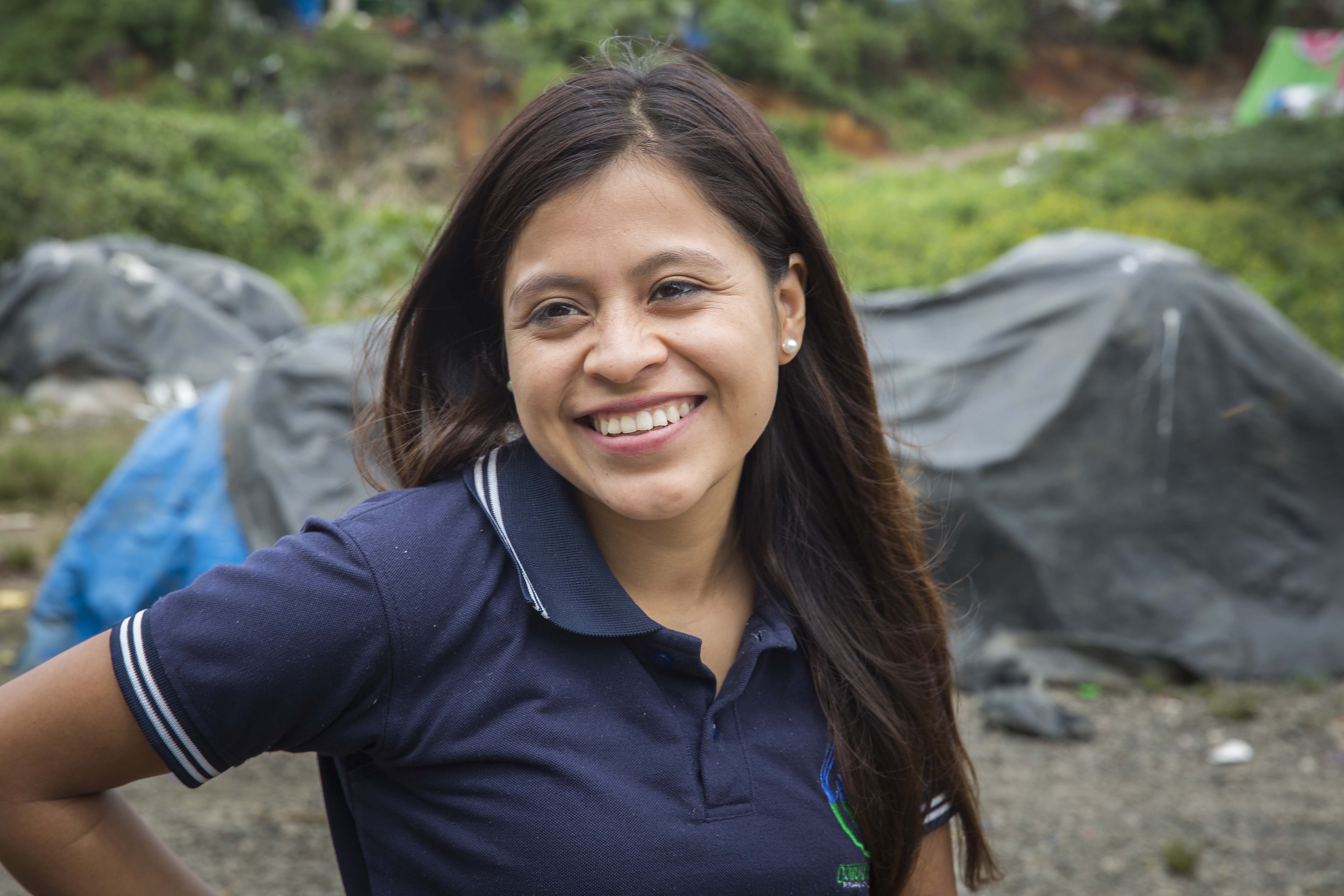 La cobanera Kimberly Caal protagoniza 142 pulsaciones, que refleja la falta de acceso a la educación en Guatemala. (Foto Prensa Libre: Cortesía de Coni).