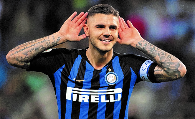 Mauro Icardi podría dejar al Inter de Milán. (Foto Prensa Libre: Hemeroteca PL)