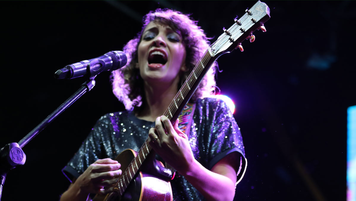 La cantautora Gaby Moreno brindará su VI Festival Acústico en Guatemala. (Foto Prensa Libre: Keneth Cruz)