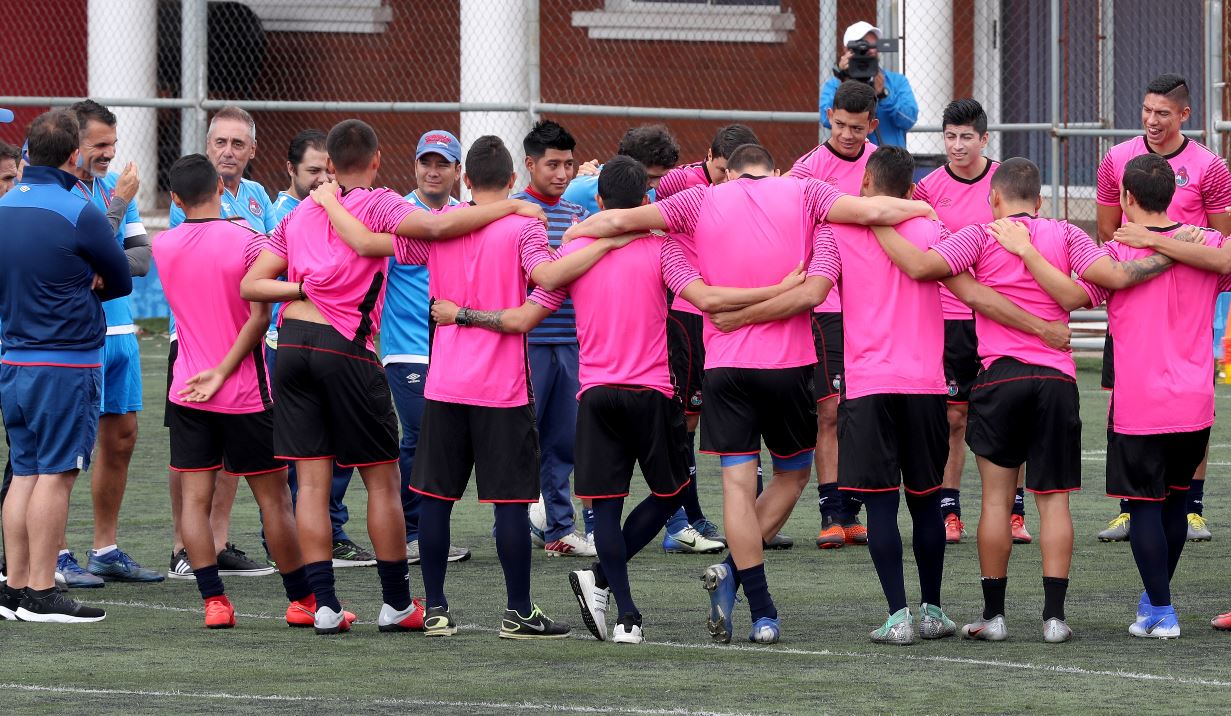 Municipal debutará este miércoles contra el Alianza, El Salvador, en la Premier Centroamericana. (Foto Prensa Libre: Francisco Sánchez).