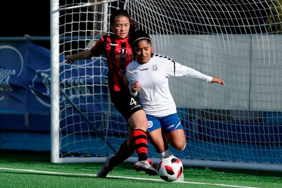 La futbolista estuvo un año en el futbol femenino de España donde mostró sus cualidades con el Zaragoza CFF (Foto Prensa Libre: Raúl Juárez)