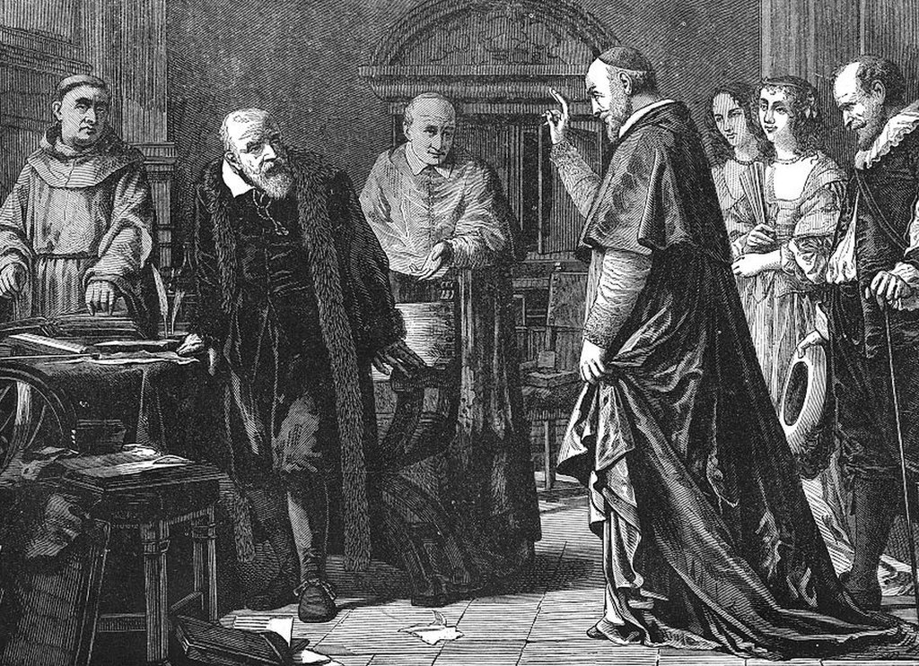 Las teorías de Galileo entraron en conflicto con la Iglesia católica y su juicio es considerado como el clásico enfrentamiento entre la ciencia y la religión. GETTY IMAGES