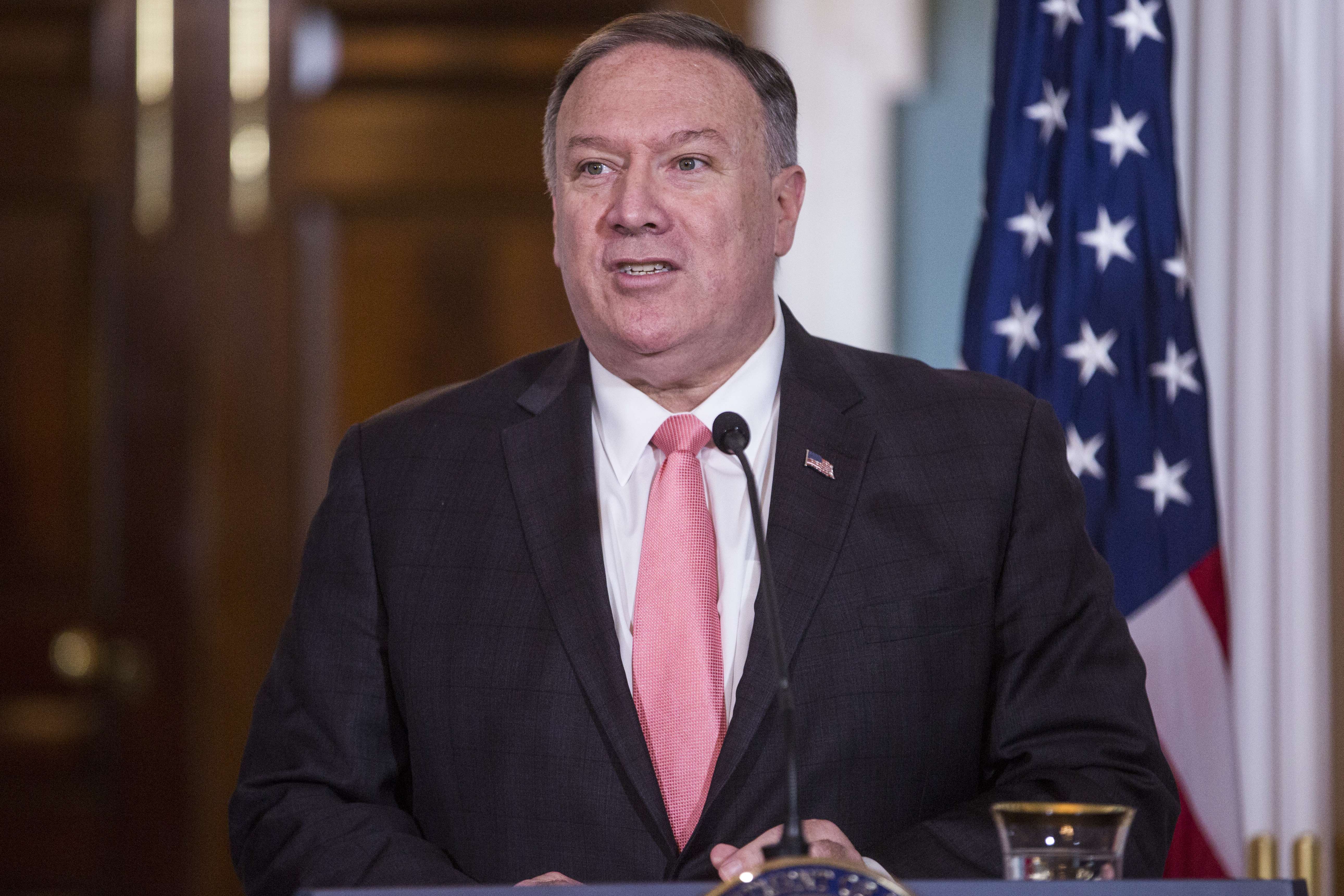 Mike Pompeo, secretario de Estado de Estados Unidos. (Foto Prensa Libre: Hemeroteca PL)