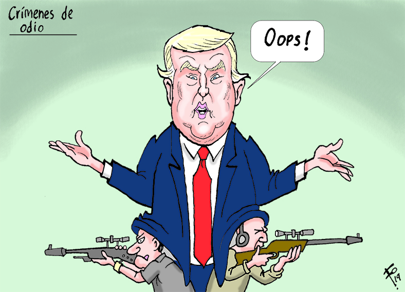 Personaje: Donald Trump.