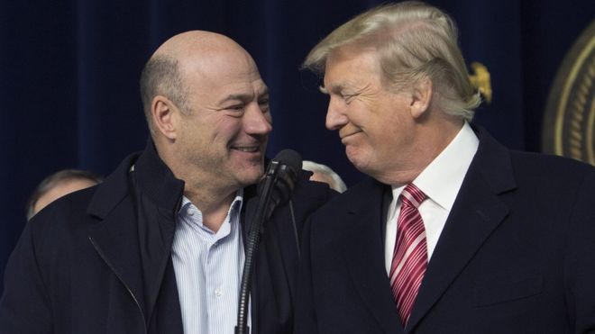 Gary Cohn fue director del Consejo Económico Nacional en el gobierno de Trump entre enero de 2017 y abril de 2018. GETTY IMAGES