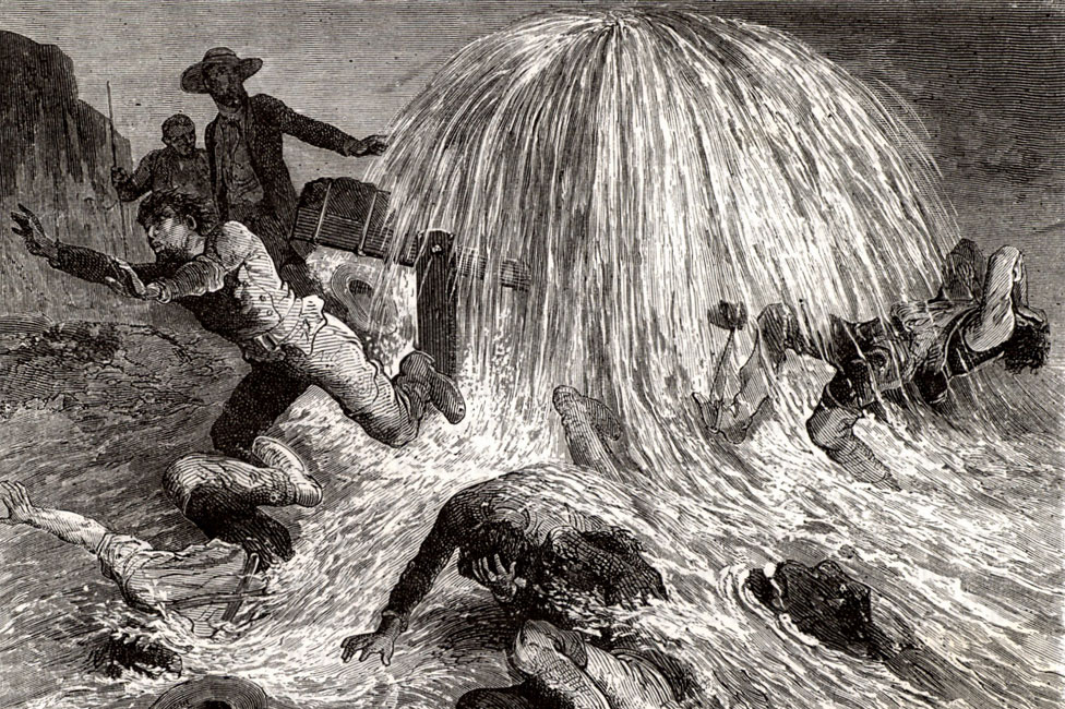 El estadounidense Edwin Drake fue el primero que extrajo petróleo con éxito, en 1859. Hoy EE.UU. es el primer productor mundial de este combustible, gracias al html5-dom-document-internal-entity1-quot-endfrackinghtml5-dom-document-internal-entity1-quot-end.