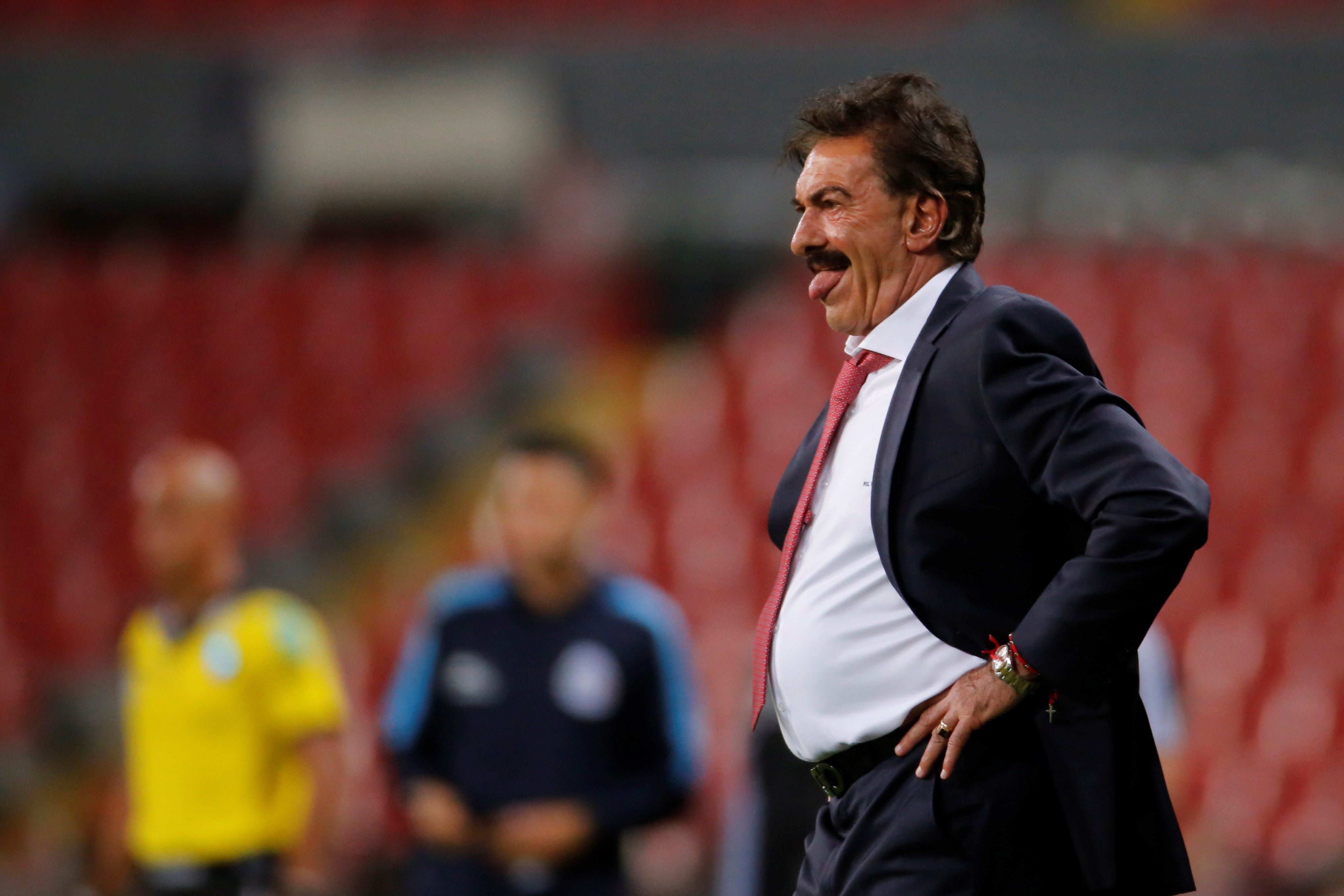 Ricardo La Volpe, entrenador argentino de futbol. Foto Prensa Libre: EFE.