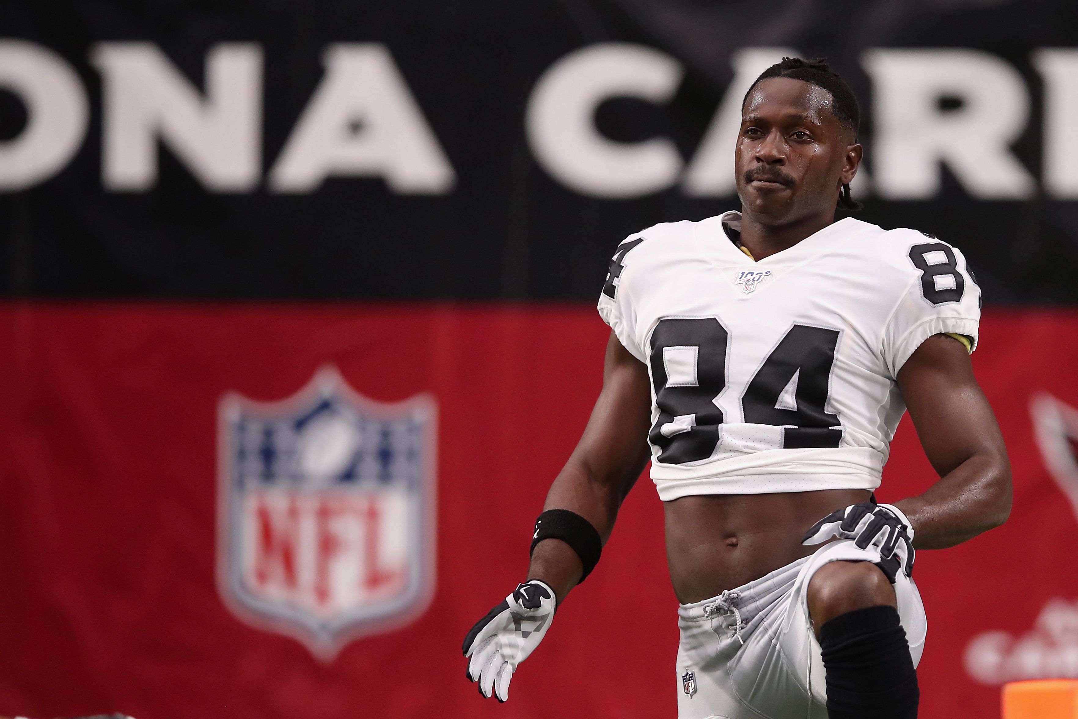 Antonio Brown, acusado de violación. (Foto Prensa Libre: AFP)