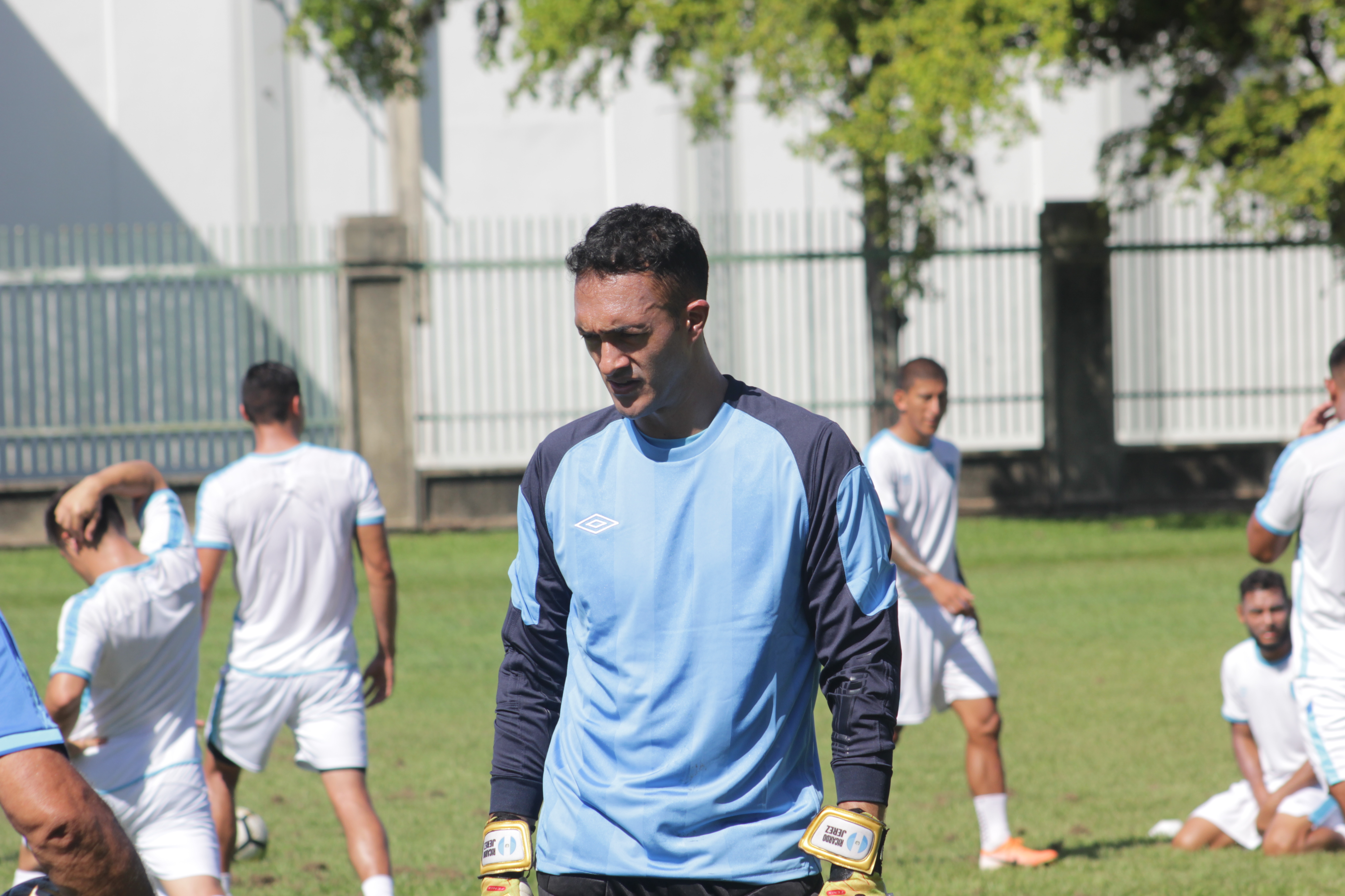 El portero Ricardo Jerez se encuentra estable después del dar positivo por Covid-19. (Foto Prensa Libre).