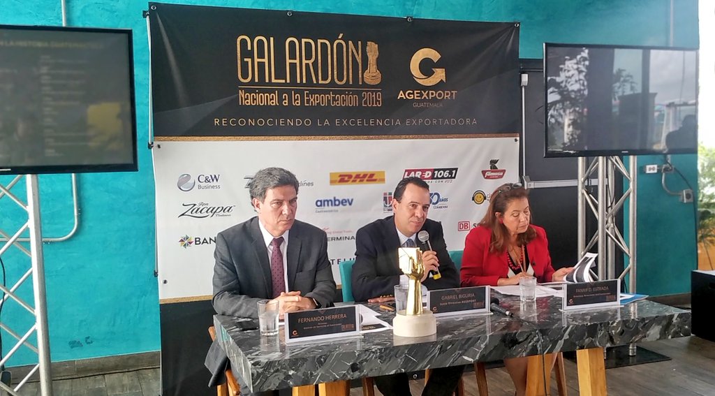 Agexport dio a conocer este jueves los nominados a los galardones que anualmente otorga la gremial a exportadores destacados. (Foto Prensa Libre: Agexport)