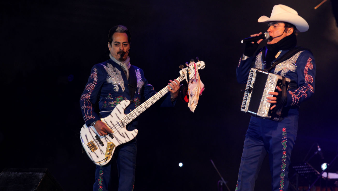 Los Tigres del Norte le cantan constantemente a los guatemaltecos. (Foto Prensa Libre: Keneth Cruz)