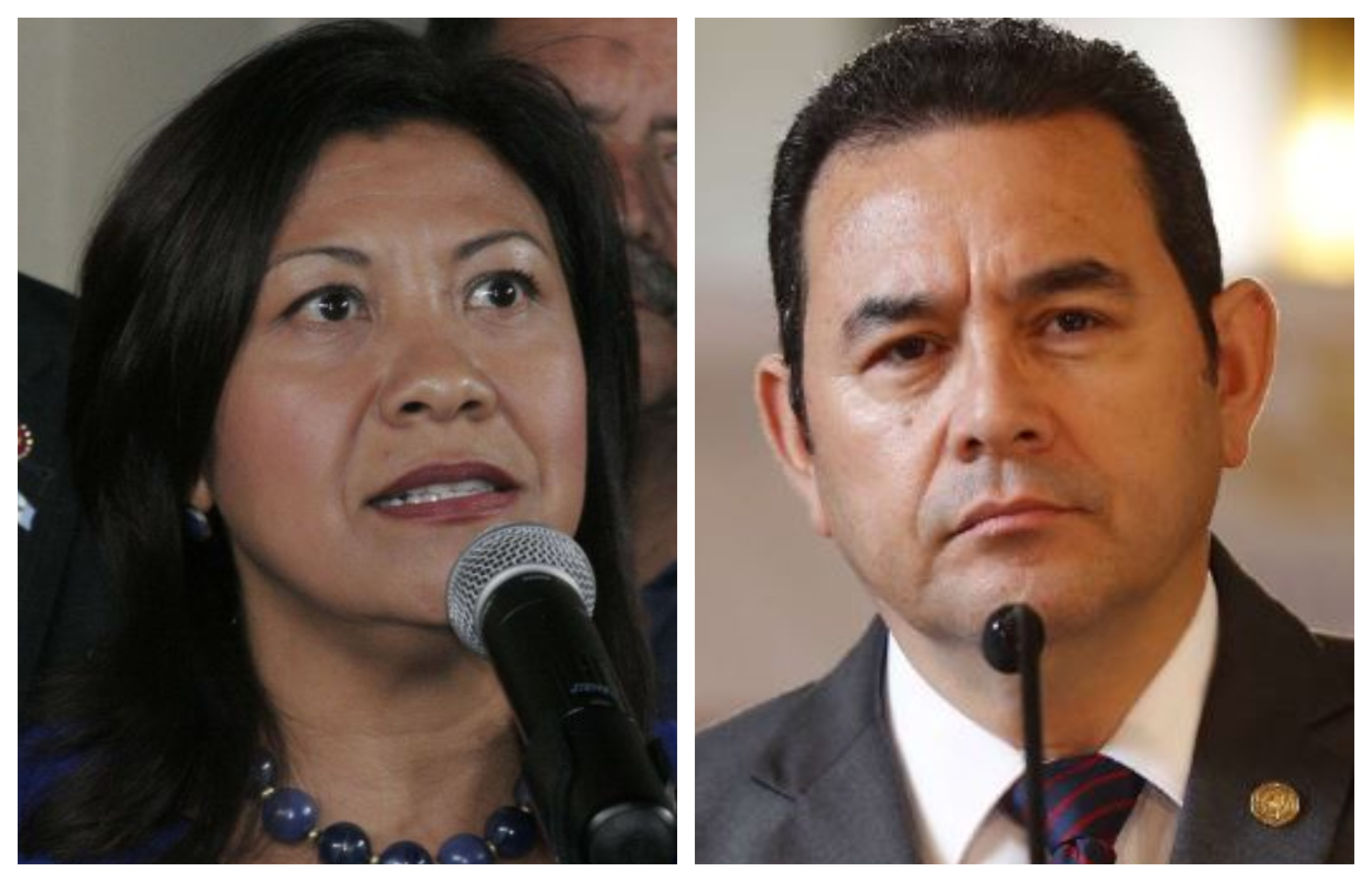 Norma Torres ha criticado a Jimmy Morales por la ofensiva contra la Cicig. (Foto Prensa Libre: Hemeroteca PL)