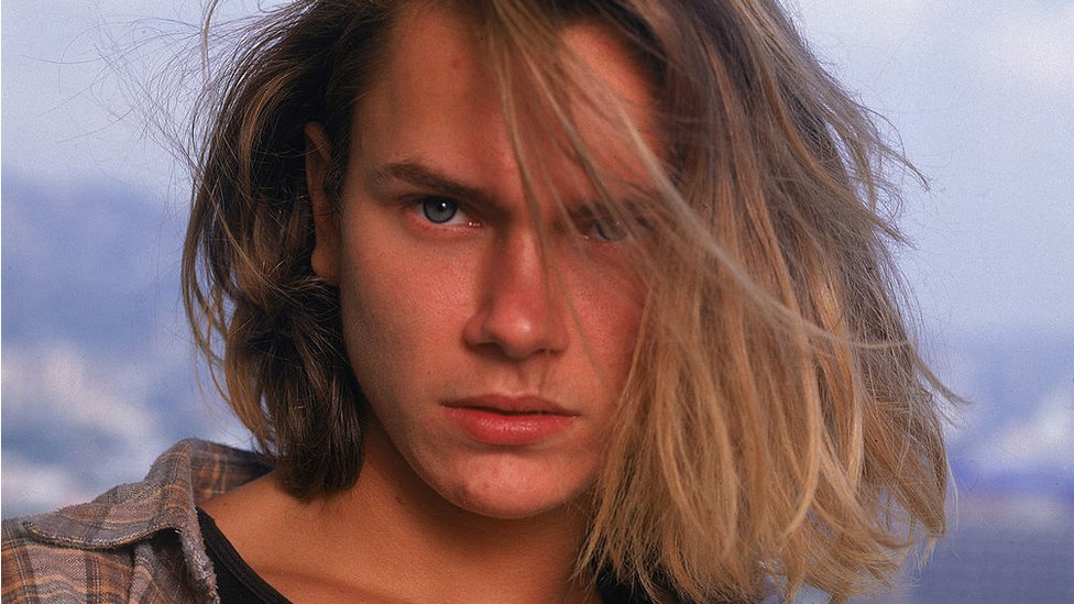 River Phoenix en 1991. Murió dos años más tarde. NANCY R. SCHIFF/GETTY IMAGES