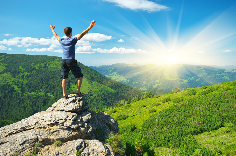 Enfrentar el día con una buena actitud, nos predispone positivamente para enfrentar las actividades del día. (Foto Prensa Libre: Shutterstock)