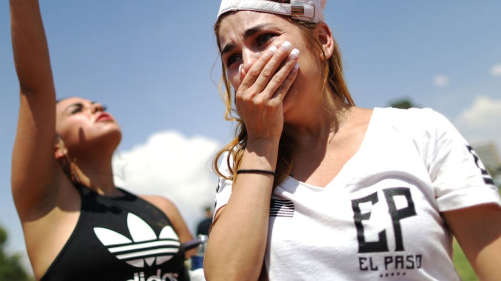 El peor tiroteo masivo contra latinos en la historia reciente de EE.UU. ocurrió este año en El Paso, Texas.Foto: Getty Images