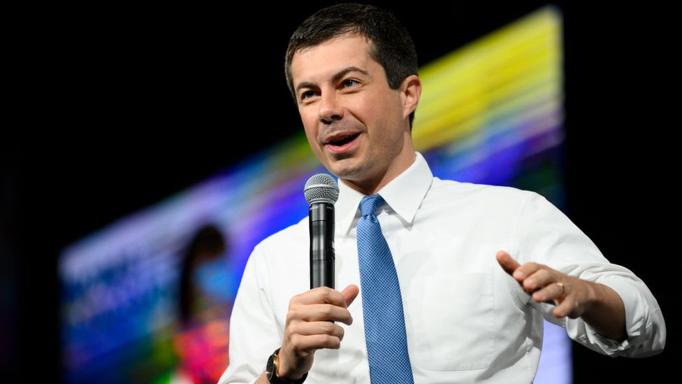 La candidatura de Buttigieg se ha colocado entre las favoritas para obtener la nominación presidencial del Partido Demócrata. GETTY IMAGES