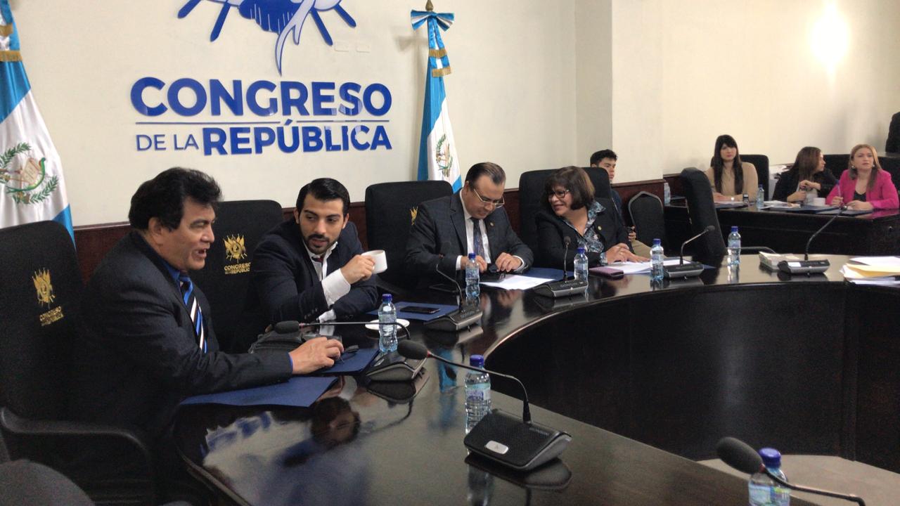 Este martes, 12 de noviembre, se reunió la Comisión de Derechos Humanos del Congreso. (Foto Prensa Libre: José Castro)