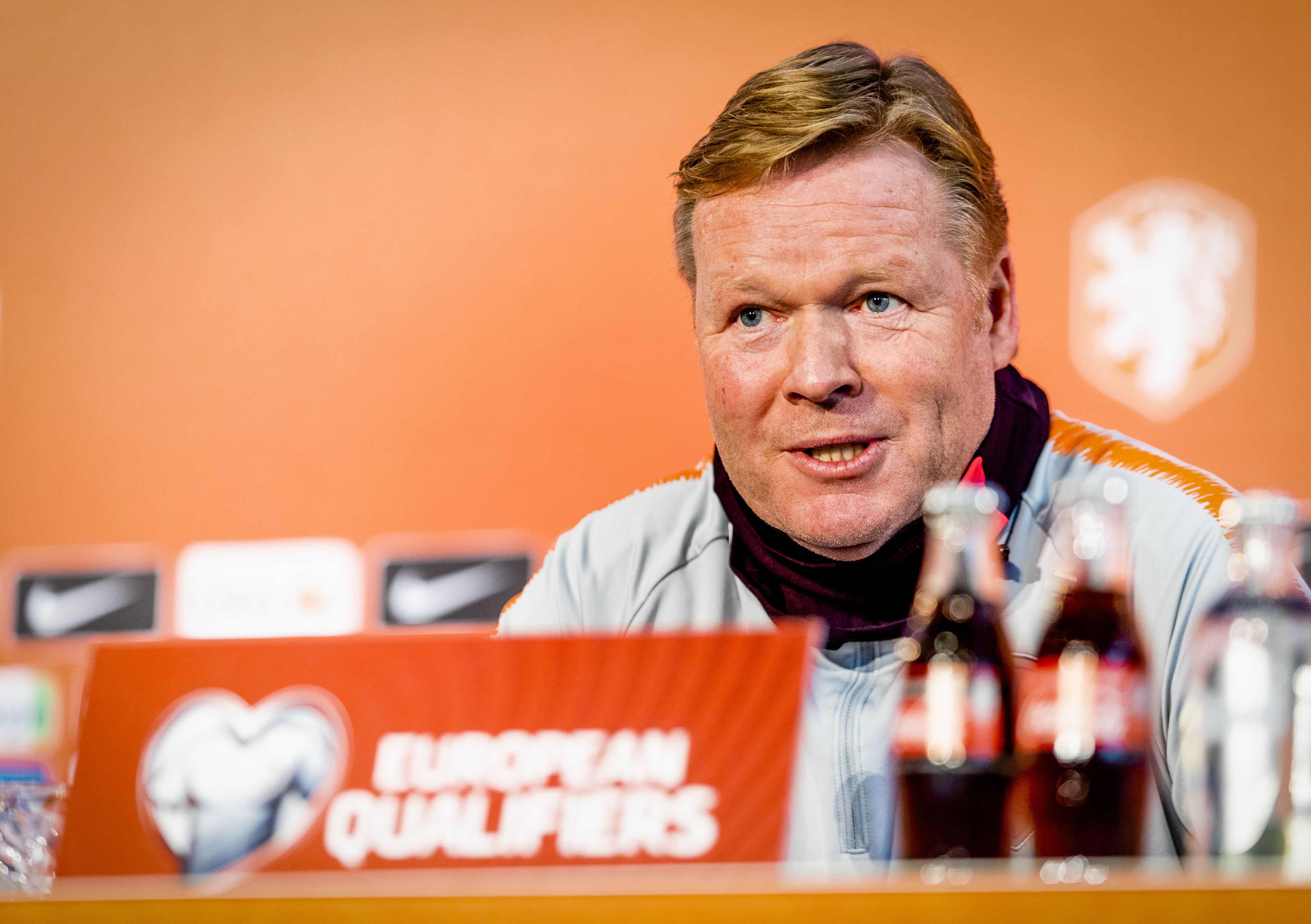 Ronald Koeman, actual seleccionador de futbol de Holanda. (Foto Prensa Libre: APF). 