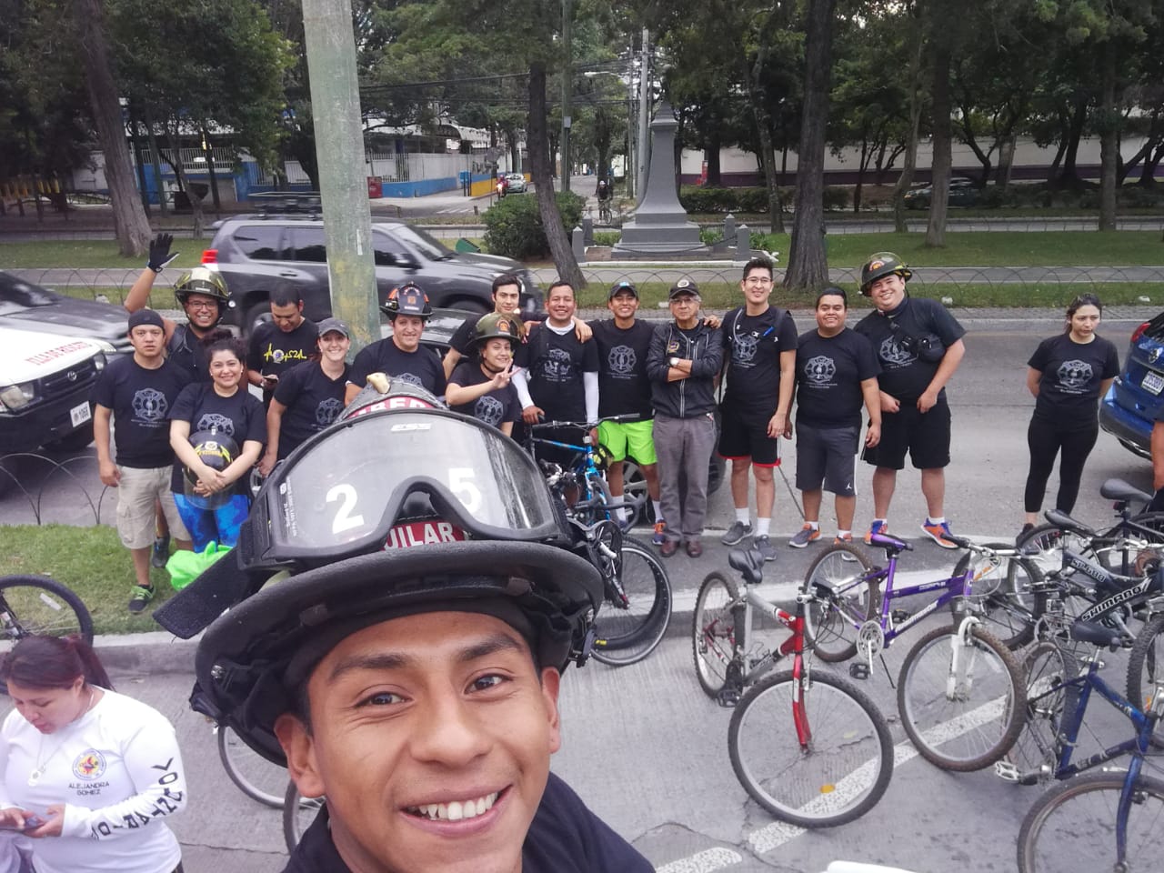 El recorrido nocturno en bicicleta estará compuesto por 15 kilómetros de recorrido. (Foto Prensa Libre: Cortesía)