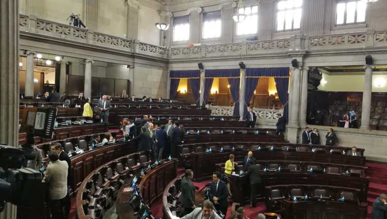 Debido a la falta de acuerdos, en el Congreso ya no se conocerá el presupuesto para el 2020. (Foto Prensa Libre: Hemeroteca PL)