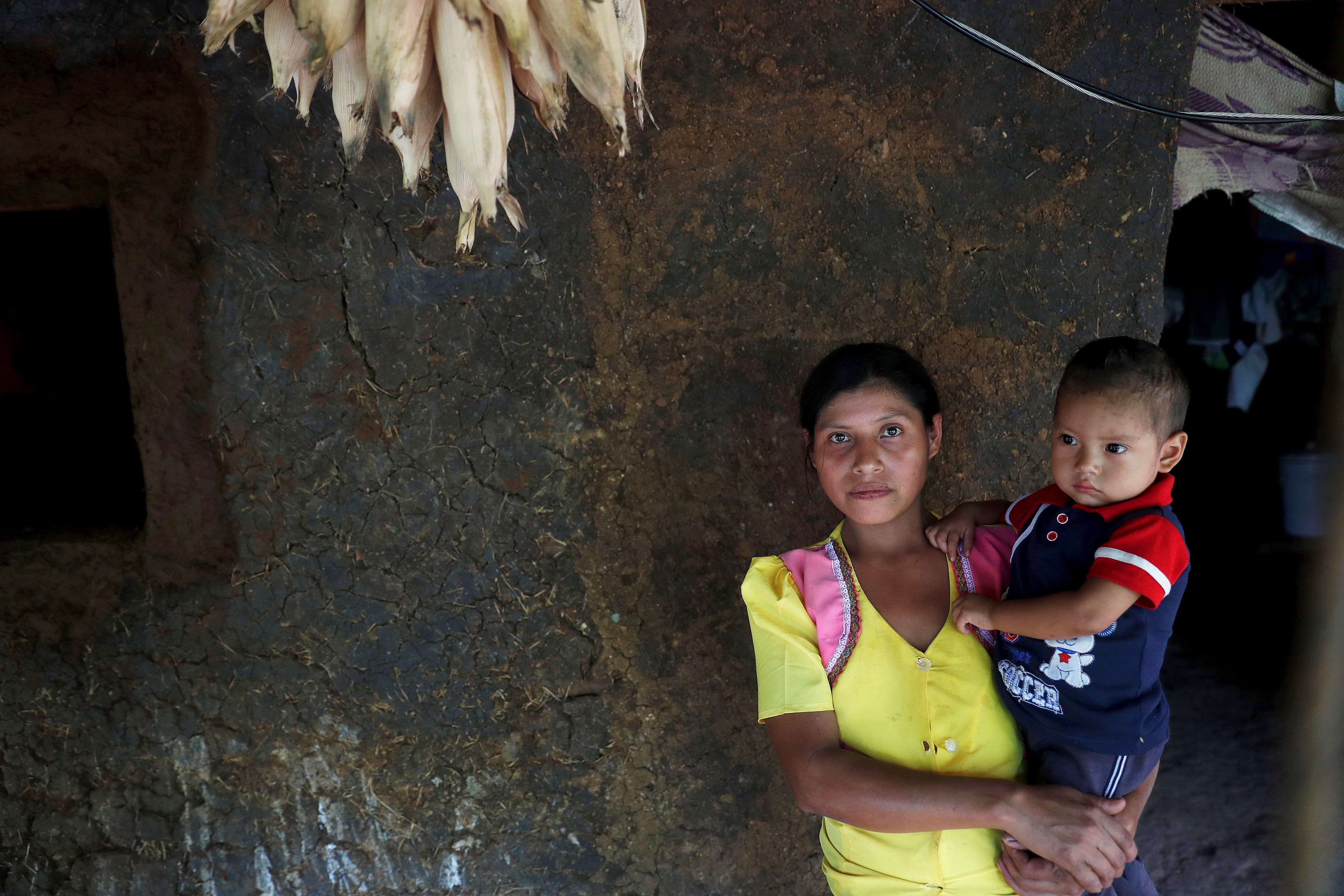 Las familias en el Corredor Seco padecen cada año de desnutrición aguda por la falta de alimentos. (Foto Prensa Libre: Hemeroteca PL)
