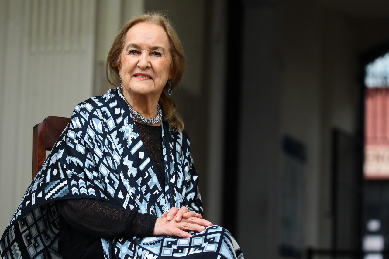 La artista Rina Lazo falleció a sus 96 años de edad. (Foto Prensa Libre: Hemeroteca PL)