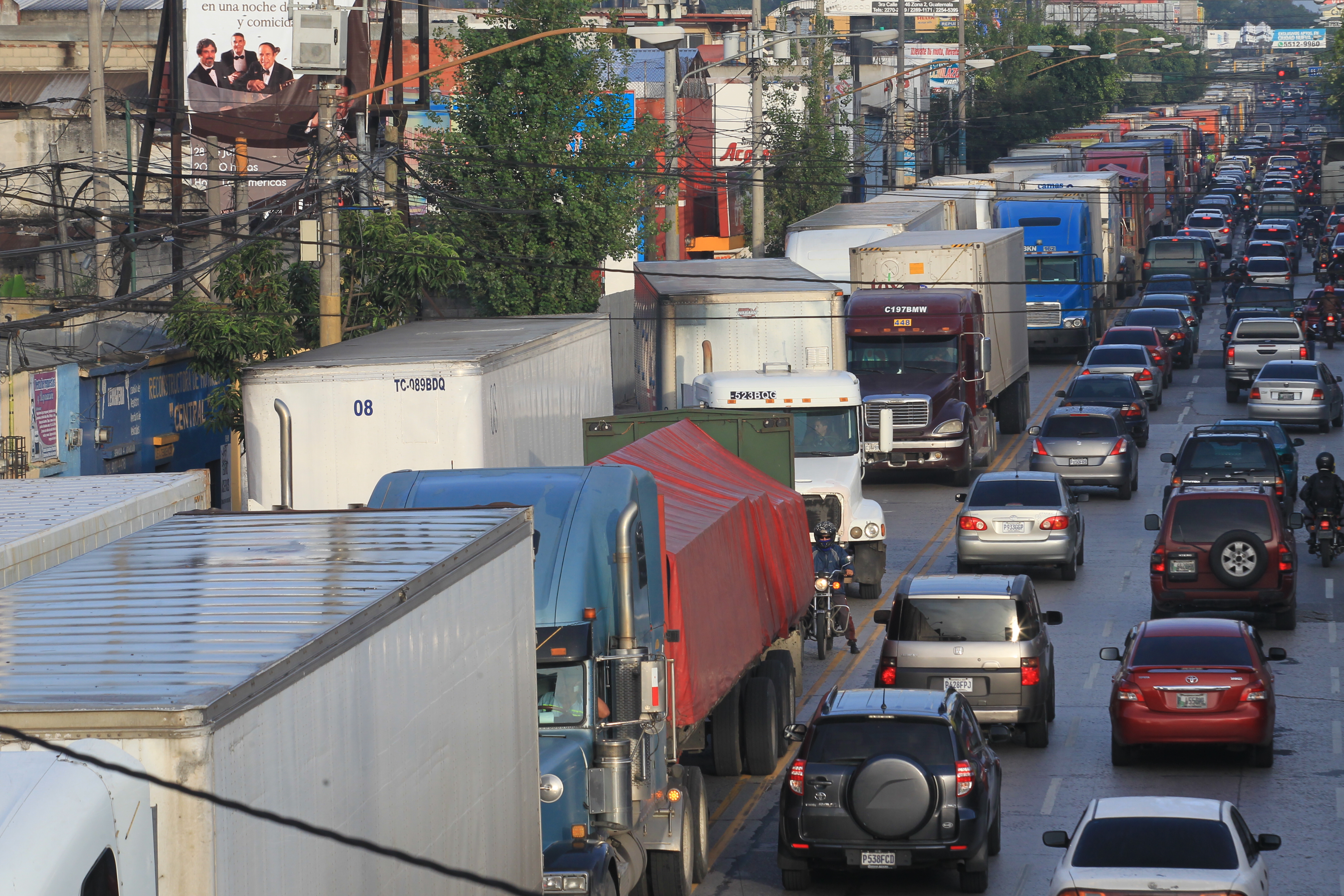 Las caravanas saldrán  del norte, sur y occidente para  unirse en el Ministerio de Energía y Minas. (Foto Prensa Libre: Hemeroteca PL)