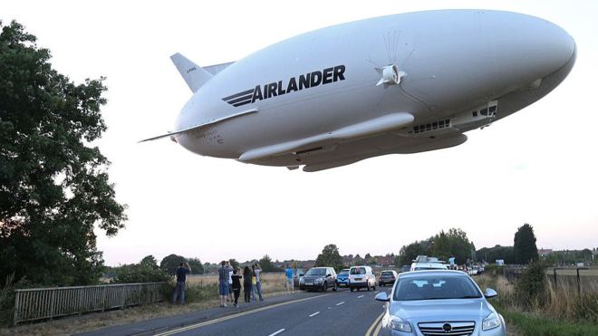 El Airlander 10 sobrevolará el Polo Norte en un paseo turístico. (Foto Prensa Libre: Getty Images)