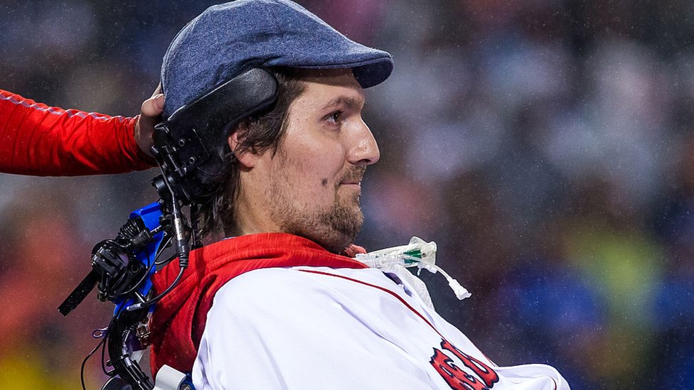 A Pete Frates le diagnosticaron esclerosis lateral amiotrófica (ELA) a los 27 años.