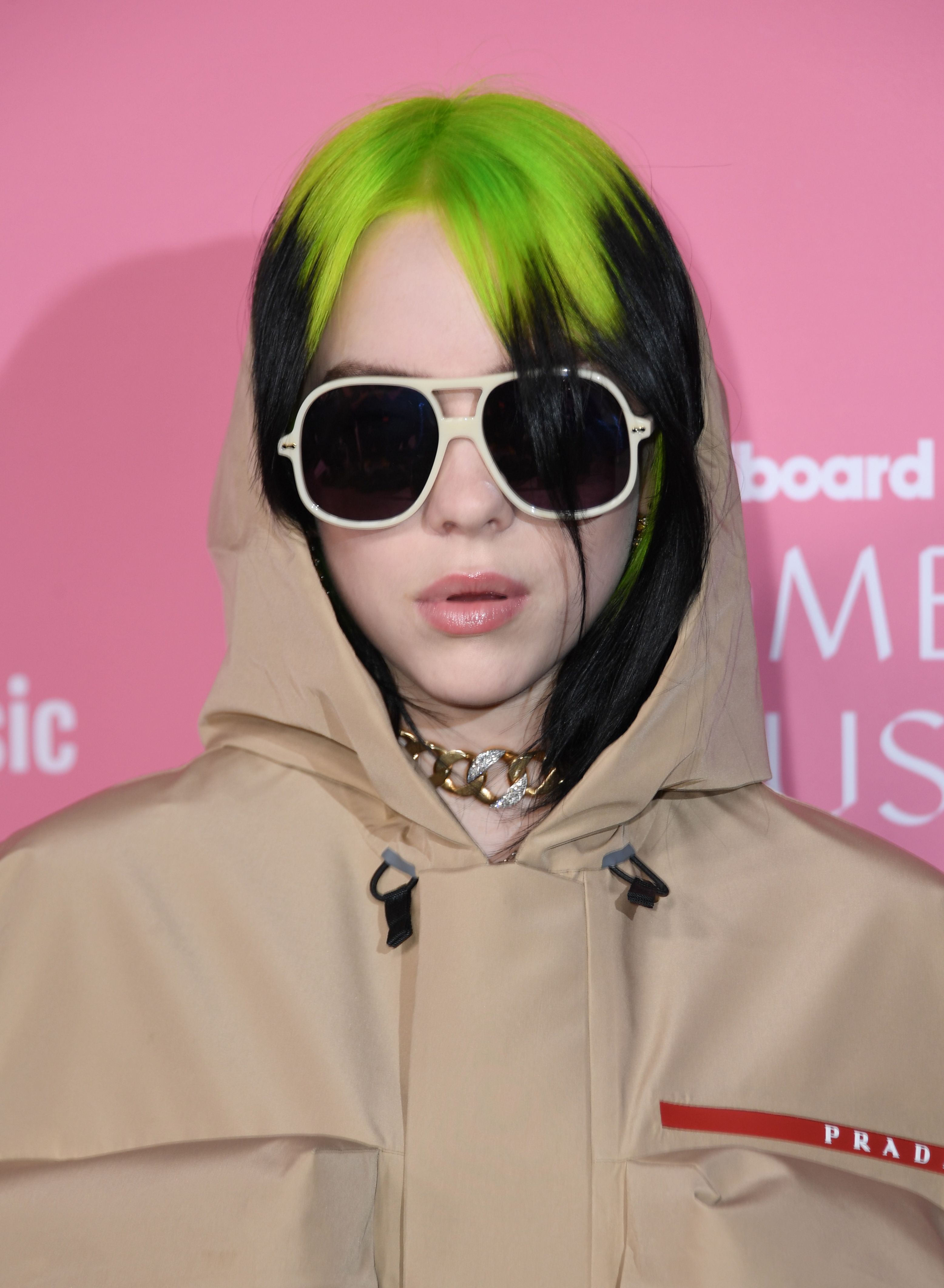 Billie Eilish en los Billboard's 2019. (Foto Prensa Libre: AFP).