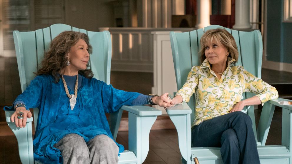 La sexta temporada de Grace and Frankie se estrenará el 17 de enero. (Foto Prensa Libre: Netflix). 