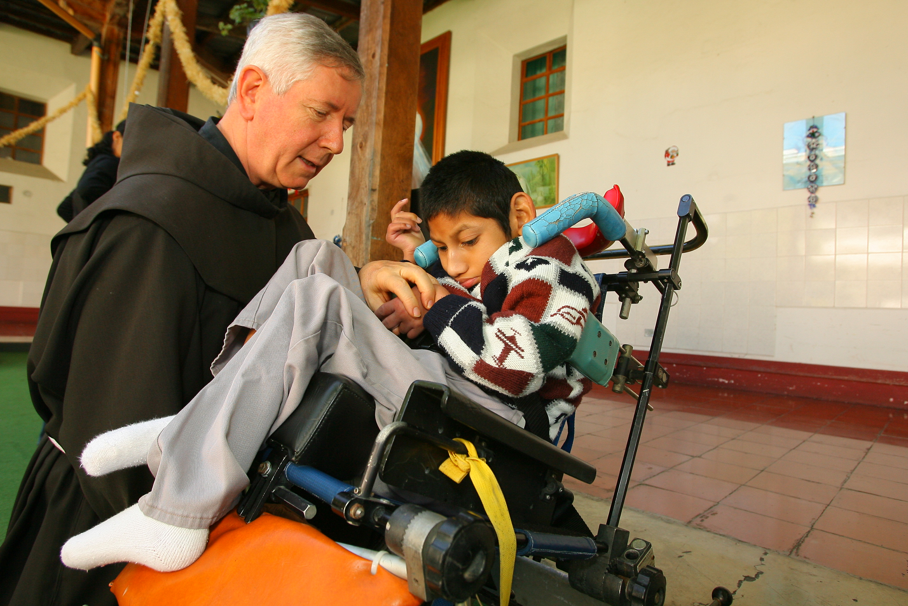 Fray José Contran estuvo al frente de las Obras Sociales del Hermano Pedro durante 21 años. (Foto: Hemeroteca PL)