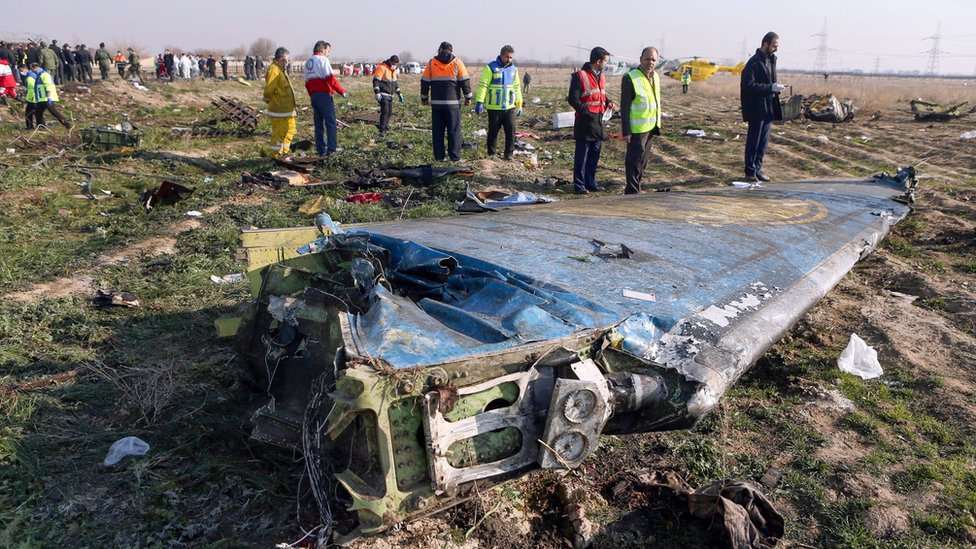 Durante los primeros tres días después del accidente, Irán negó que sus fuerzas armadas hubieran derribado el avión.