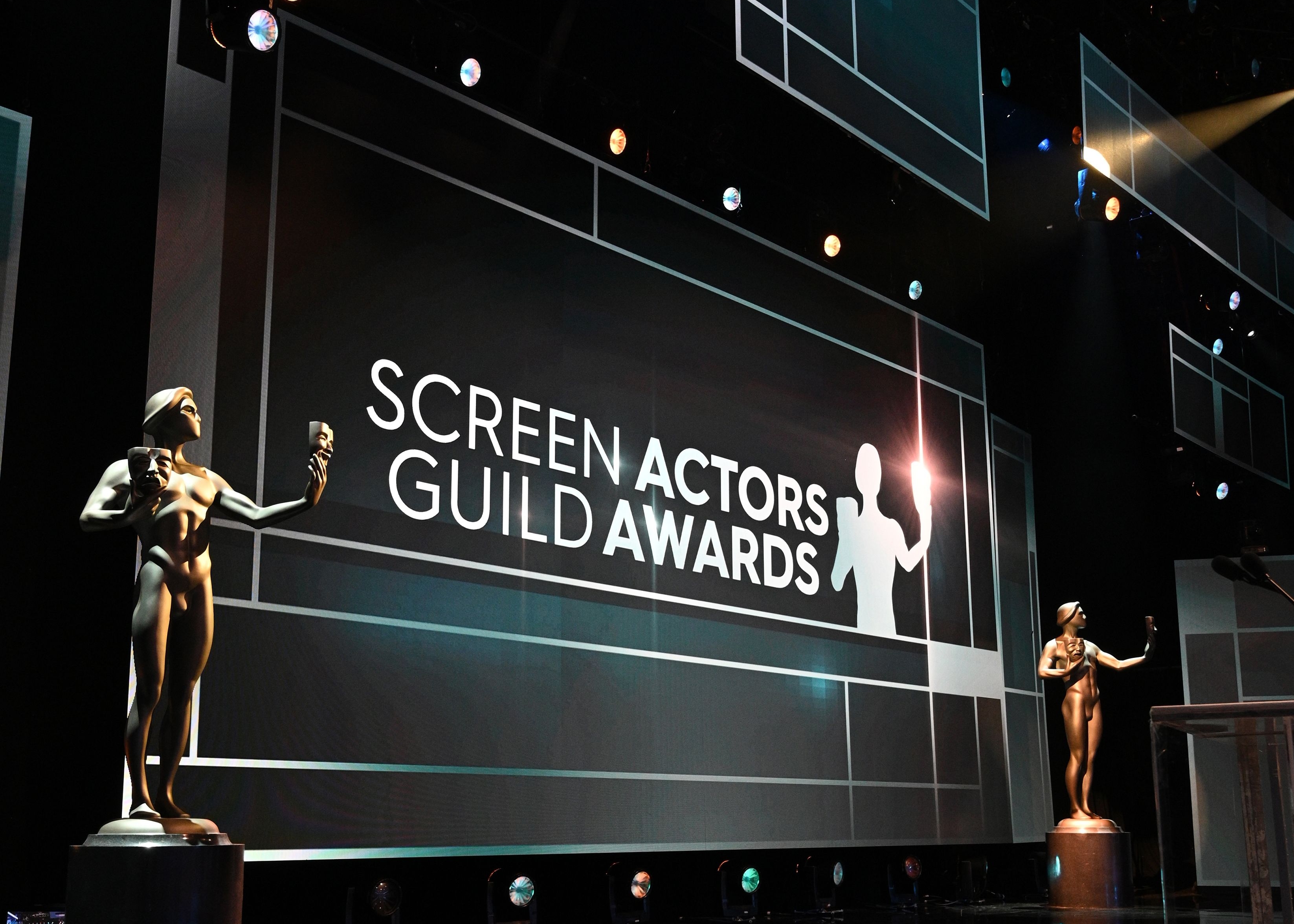 Los premios SAG se entregaron este domingo en Los Ángeles. Foto Prensa Libre: AFP