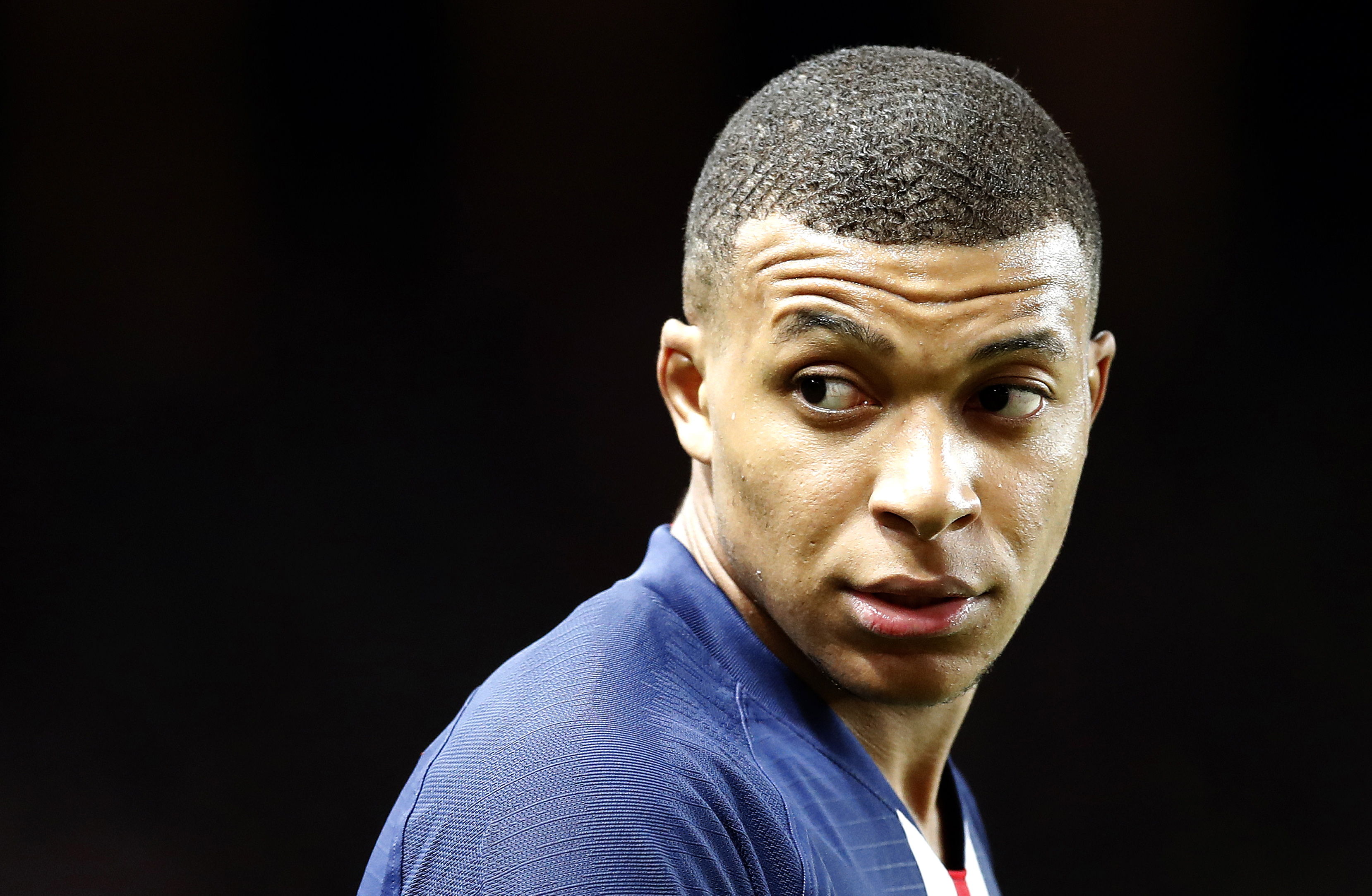 Kylian Mbappé, figura del París Saint-Germain. (Foto Prensa Libre: EFE)