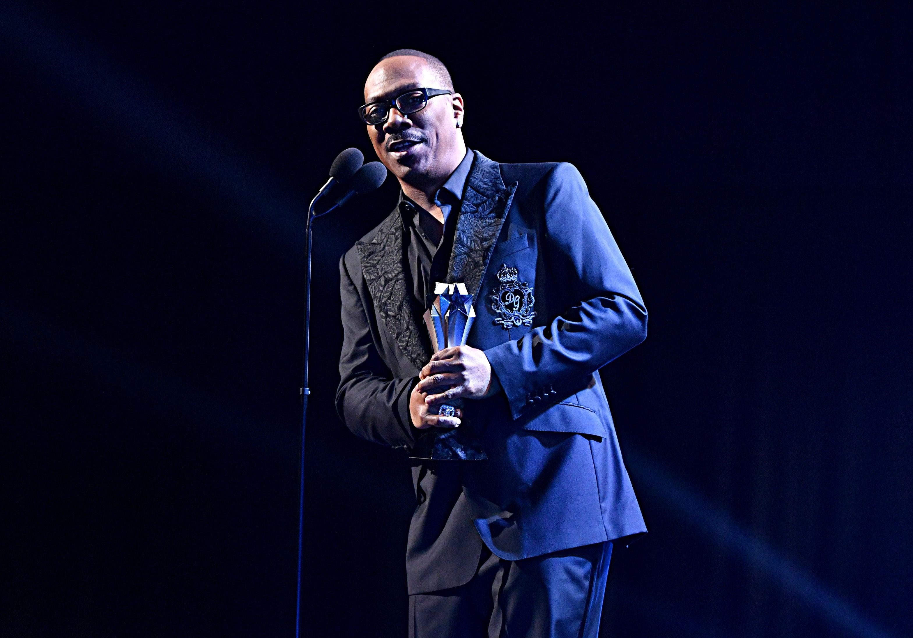 Eddie Murphy ganó el premio "Lifetime Achievement Award". (Foto Prensa Libre: AFP).