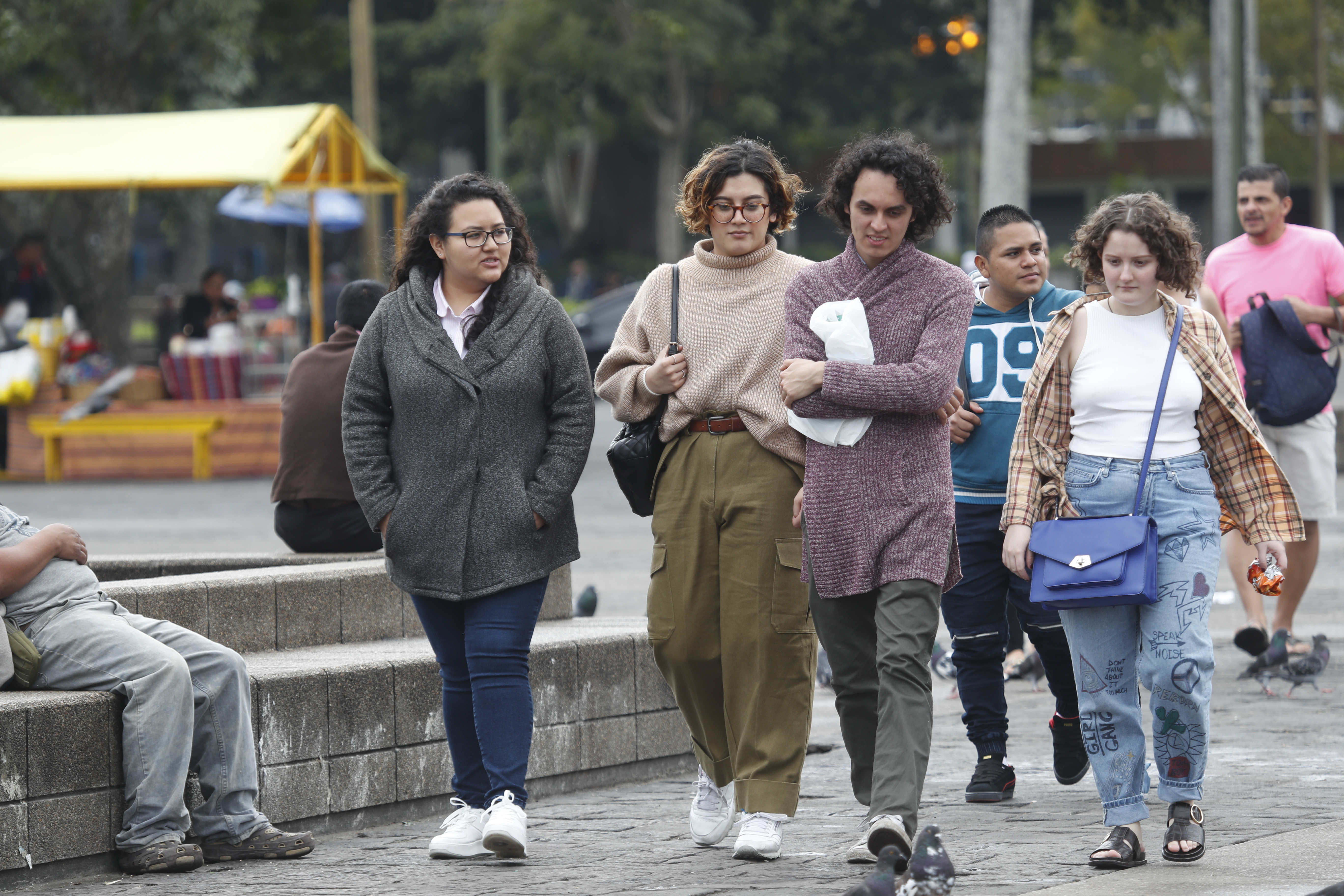 La temperatura en la capital podría descender a los 11 grados Celsius. En el occidente podría llegar a los cero grados. (Foto Prensa Libre: Hemeroteca PL)