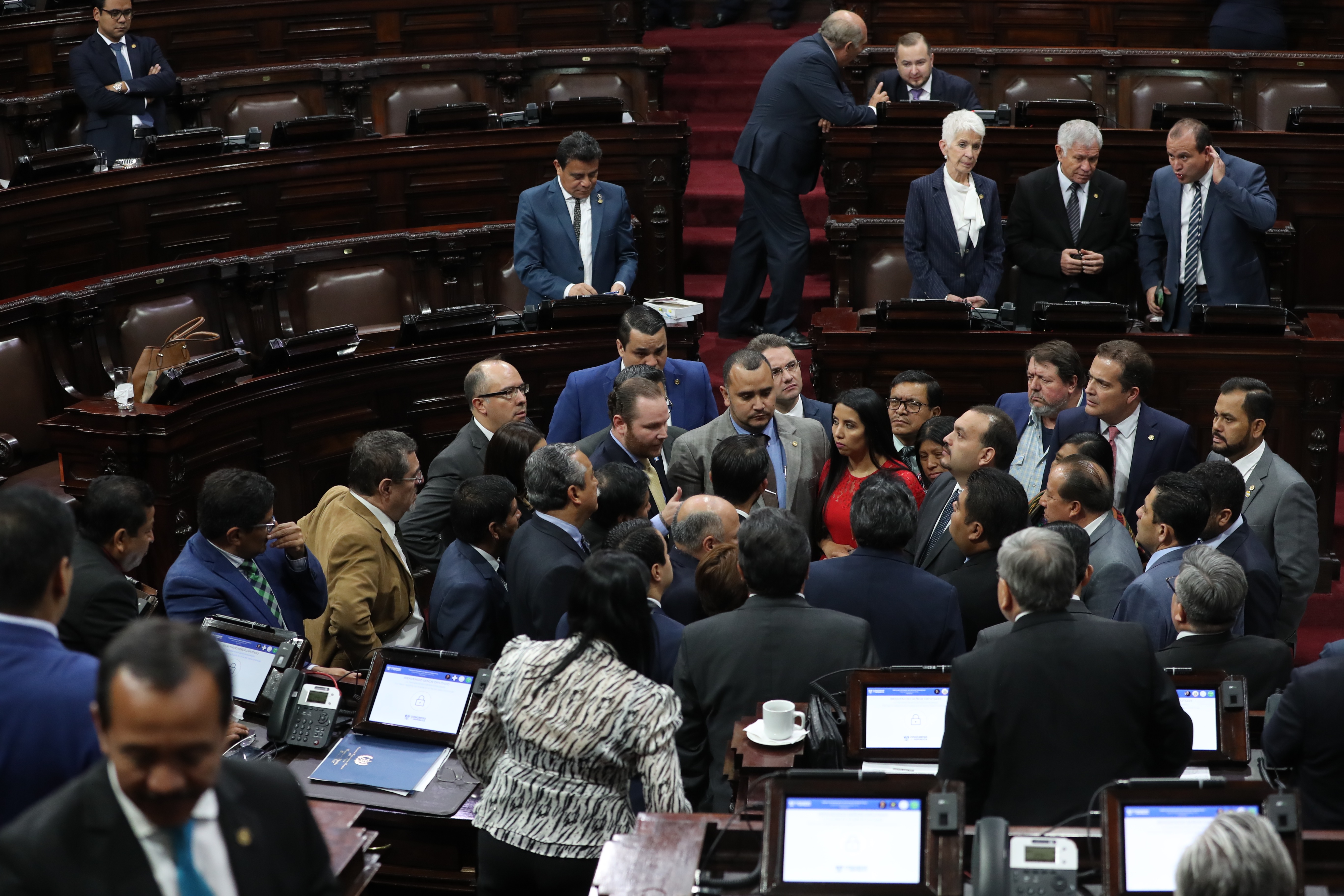 Diputados aprueban la integración de la Comisión de Derechos Humanos. (Foto Prensa Libre: Hemeroteca PL)