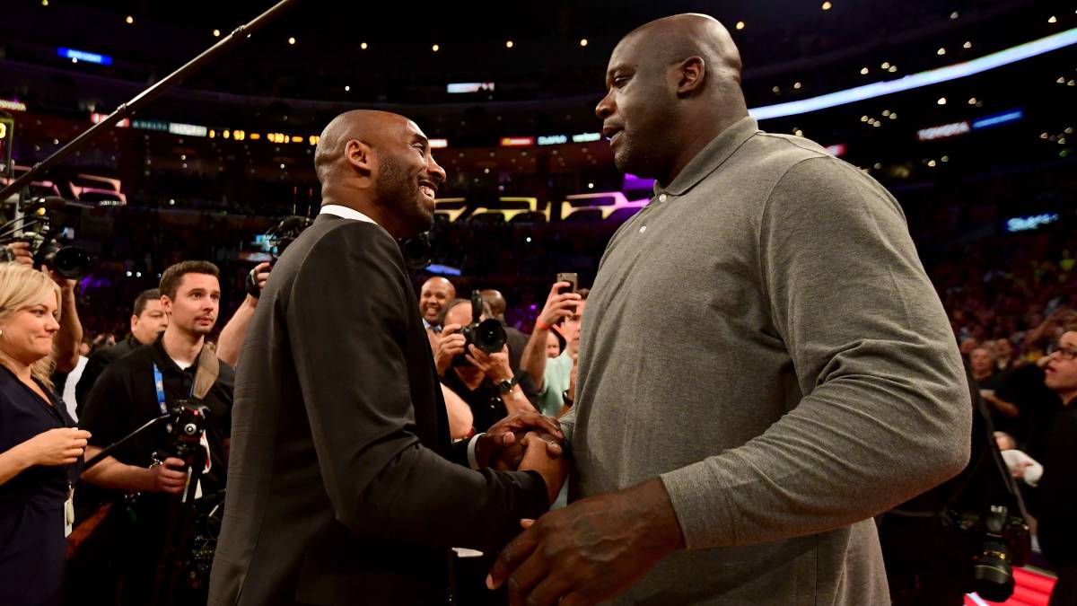 Shaquille O'Neal aseguró que no ha podido comer y dormir después de la muerte de Kobe Bryant. (Foto Prensa Libre: AFP)