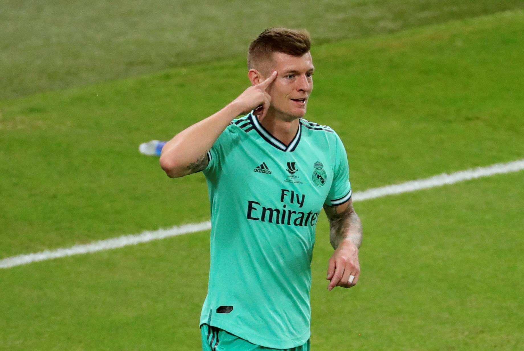 Toni Kroos, jugador del Real Madrid. (Foto Prensa Libre: AFP)