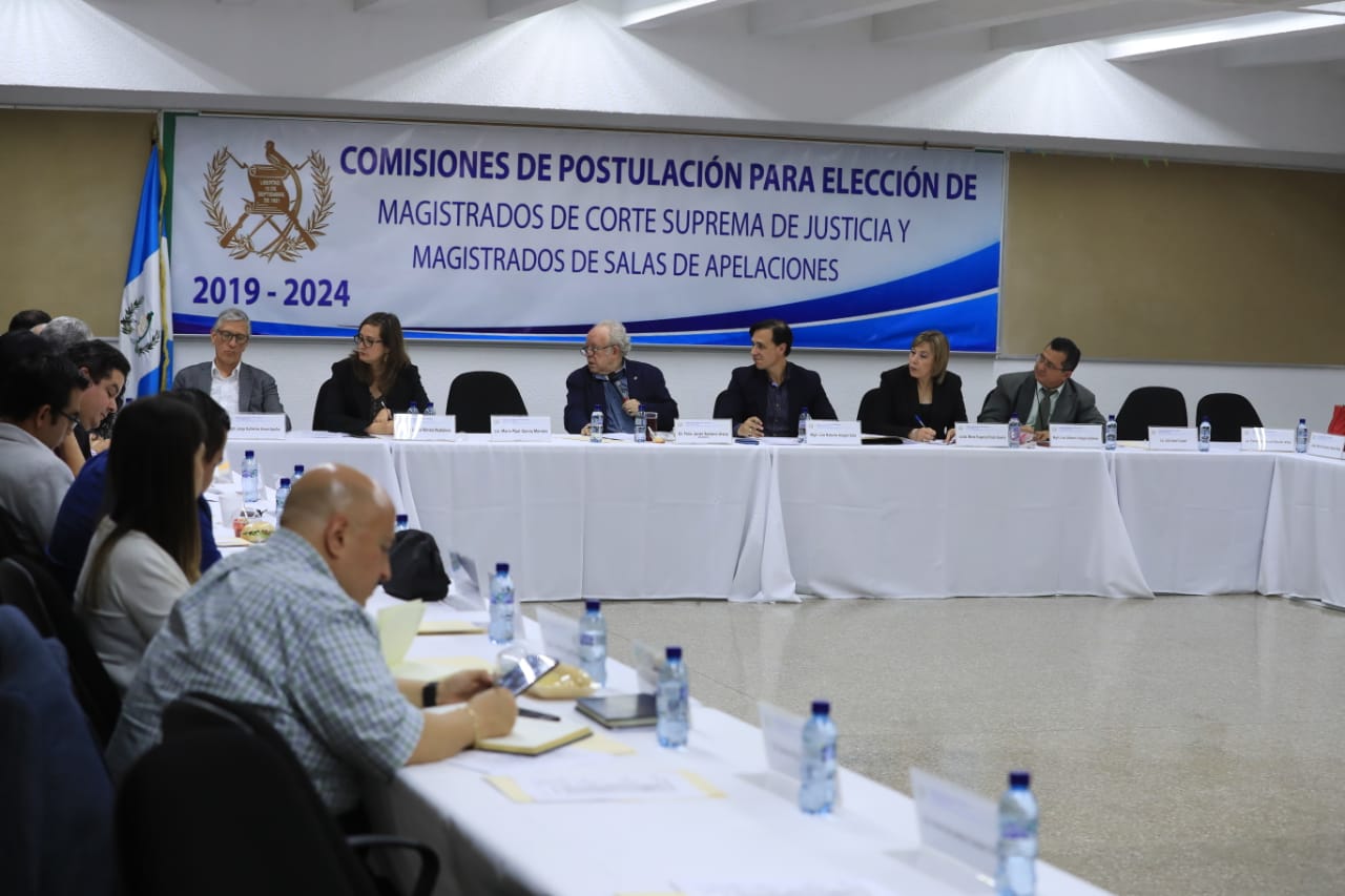 La Comisión de Postulación de CSJ decidió trasladar las impugnaciones presentadas en contra de cinco candidatos   al Congreso, para que sean ellos los que decidan sobre la idoneidad de ellos. (Foto Prensa Libre: Hemeroteca PL)