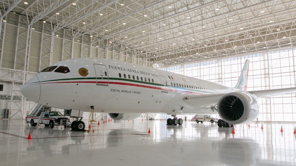 El avión presidencial fue adquirido por el gobierno de México en noviembre de 2012. (Foto Prensa Libre: UNOPS)