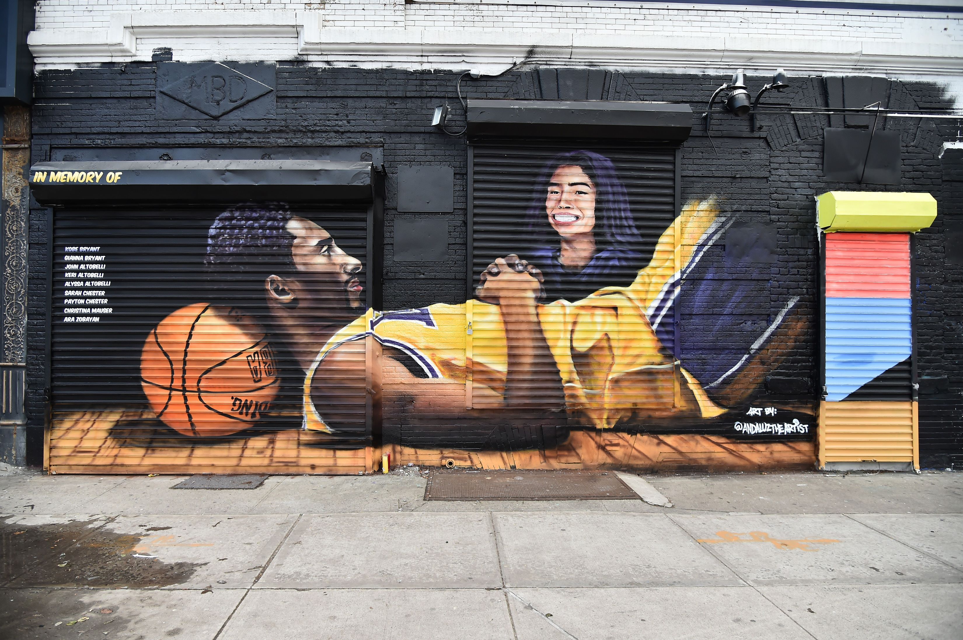 Kobe Bryant y Gianna Bryant siempre serán recordados. (Foto Prensa Libre: AFP)