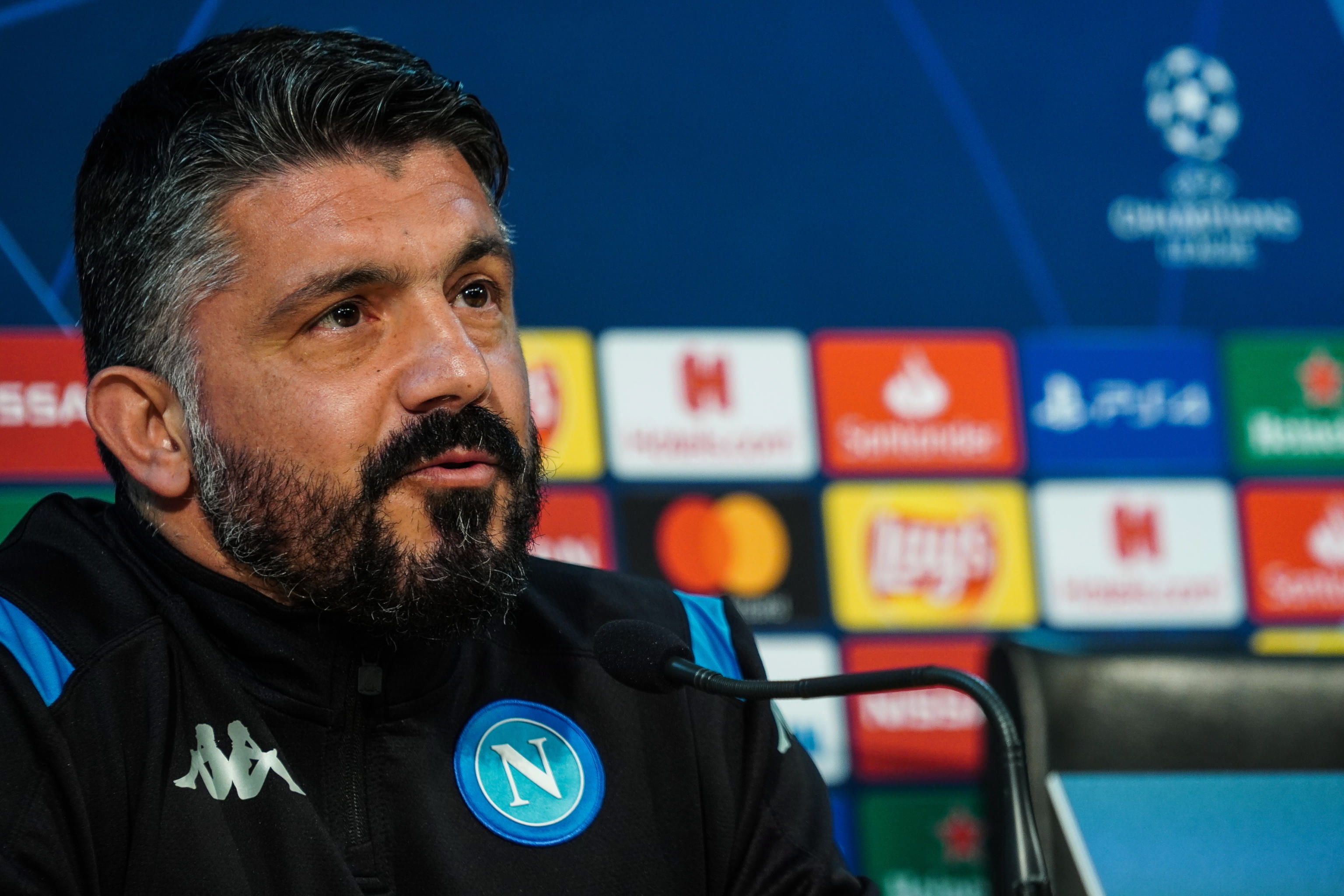 Gennaro Gattuso asegura que el juego contra el Barcelona será determinante. (Foto Prensa Libre: EFE)