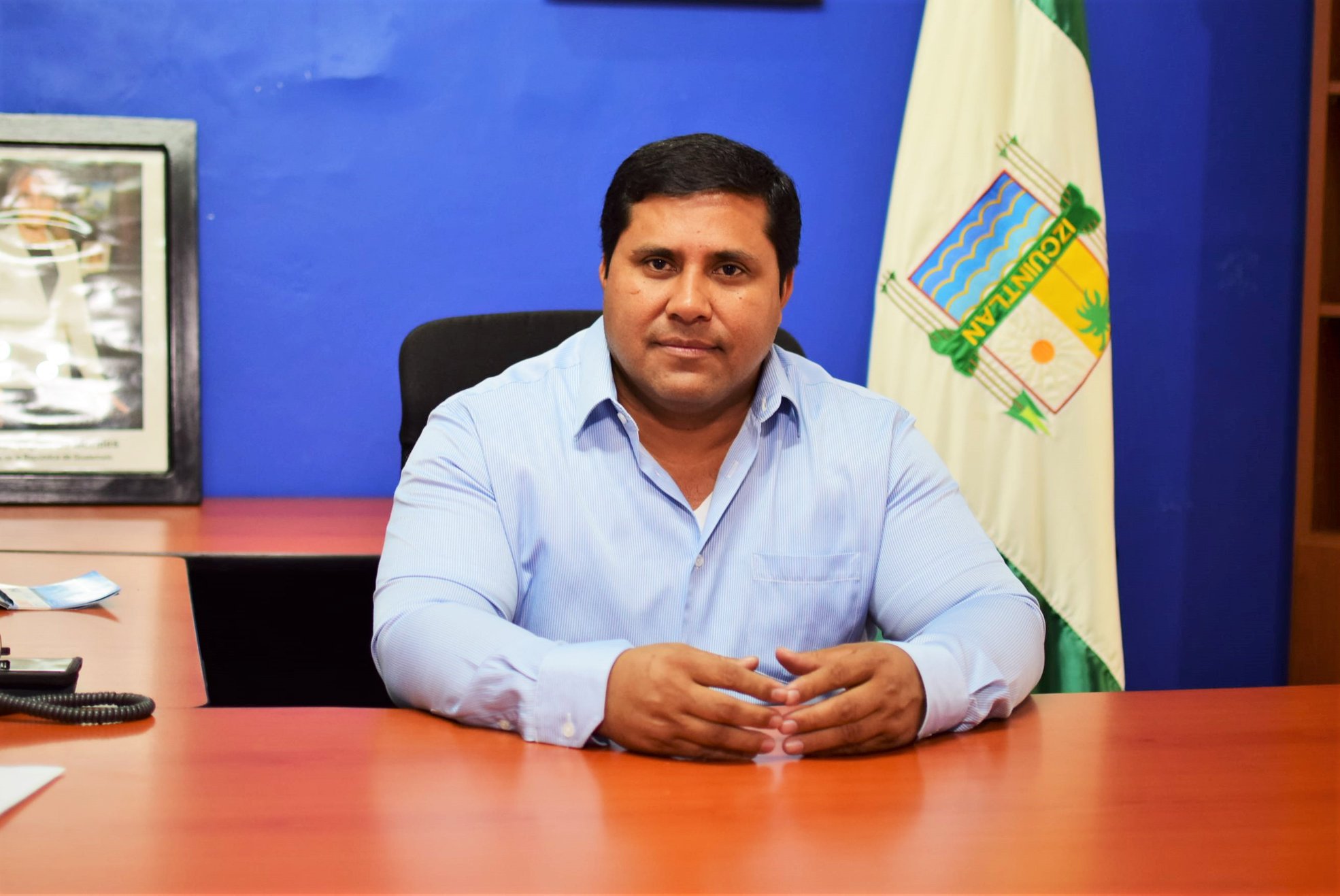 Jorge Segura durante su gestión como gobernador de Escuintla. (Foto Prensa Libre: Gobernación Departamental de Escuintla).