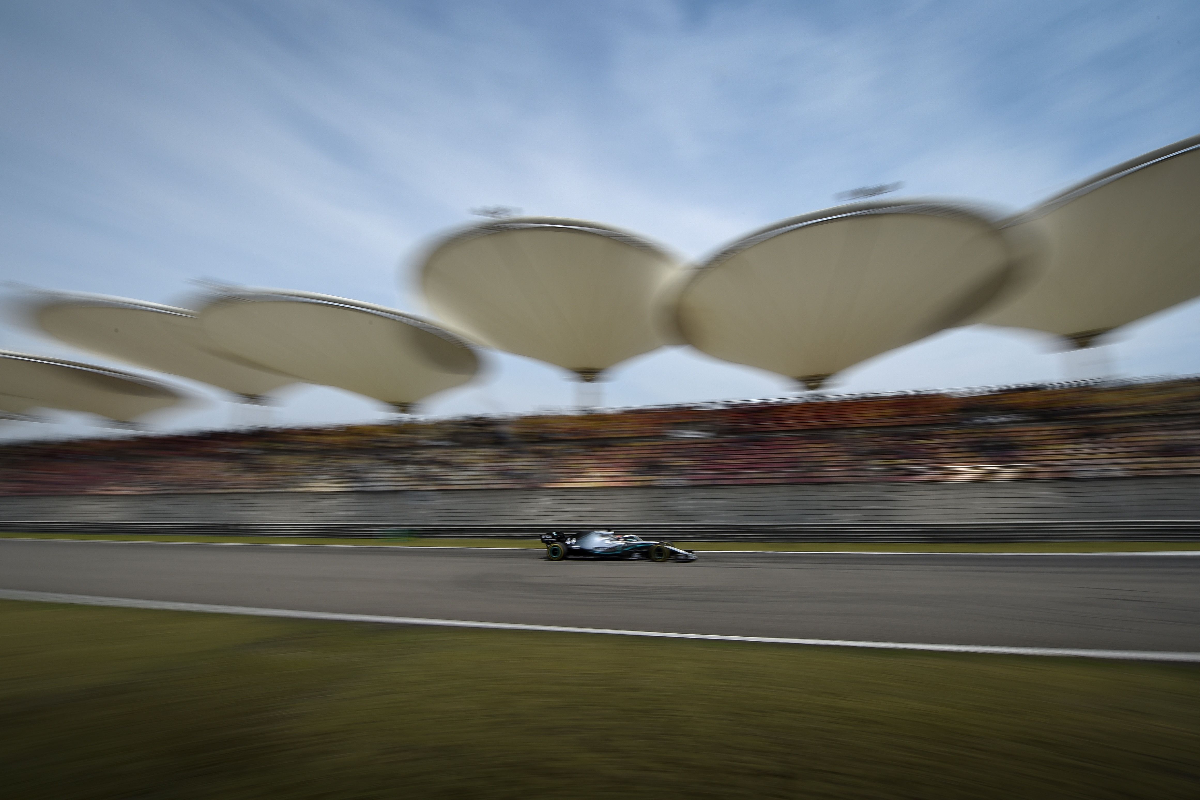 El Gran Premio en Shanghai todavía no se sabe cuándo se correrá. (Foto Prensa Libre: AFP)