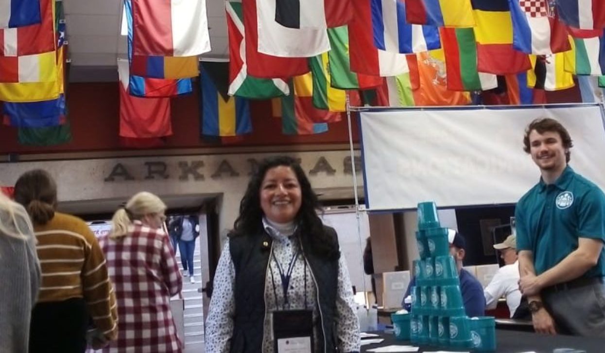 Yasmin Orozco, guatemalteca del occidente que es becaria Fulbright TEA. (Foto Prensa Libre: cortesía) 