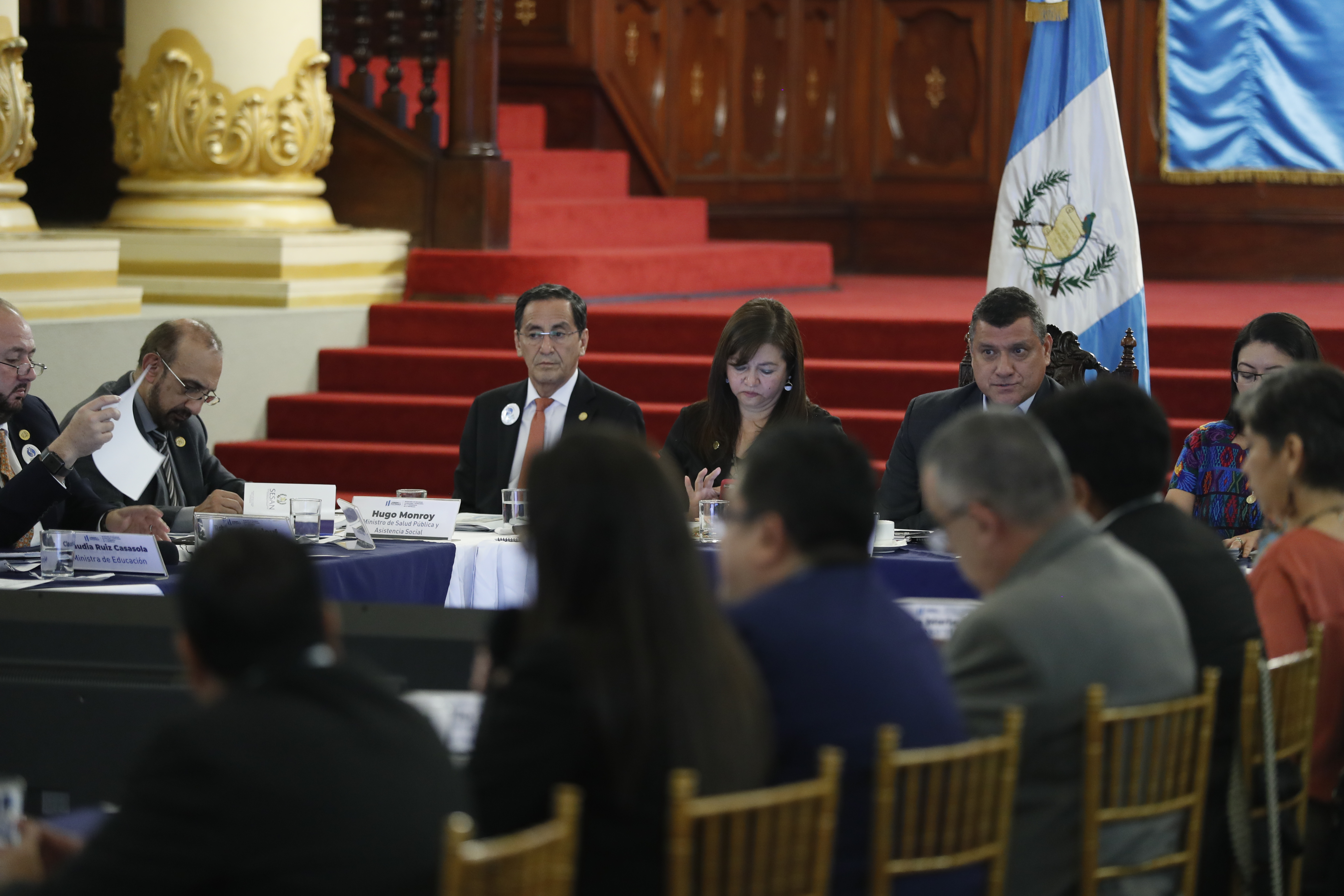 En la primera reunión del Conasán no se concretaron planes para atender la desnutrición aguda. (Foto Prensa Libre: Esbin García)