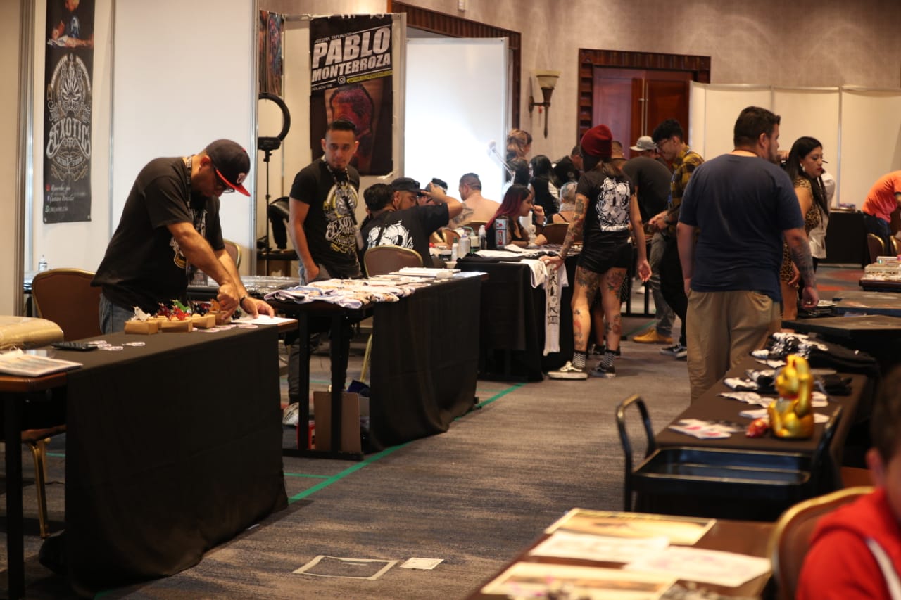 Expo Tattoo Guatemala se lleva a cabo en el Hotel Real Intercontinental, zona 10. (Foto Prensa Libre: Carlos Hernàndez)